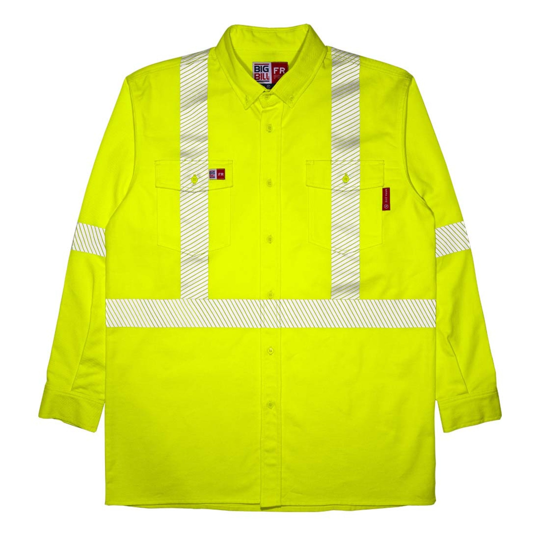 fr dress shirts FR PRO Button-Down Dress Shirt 3XL / Regular / Yellow