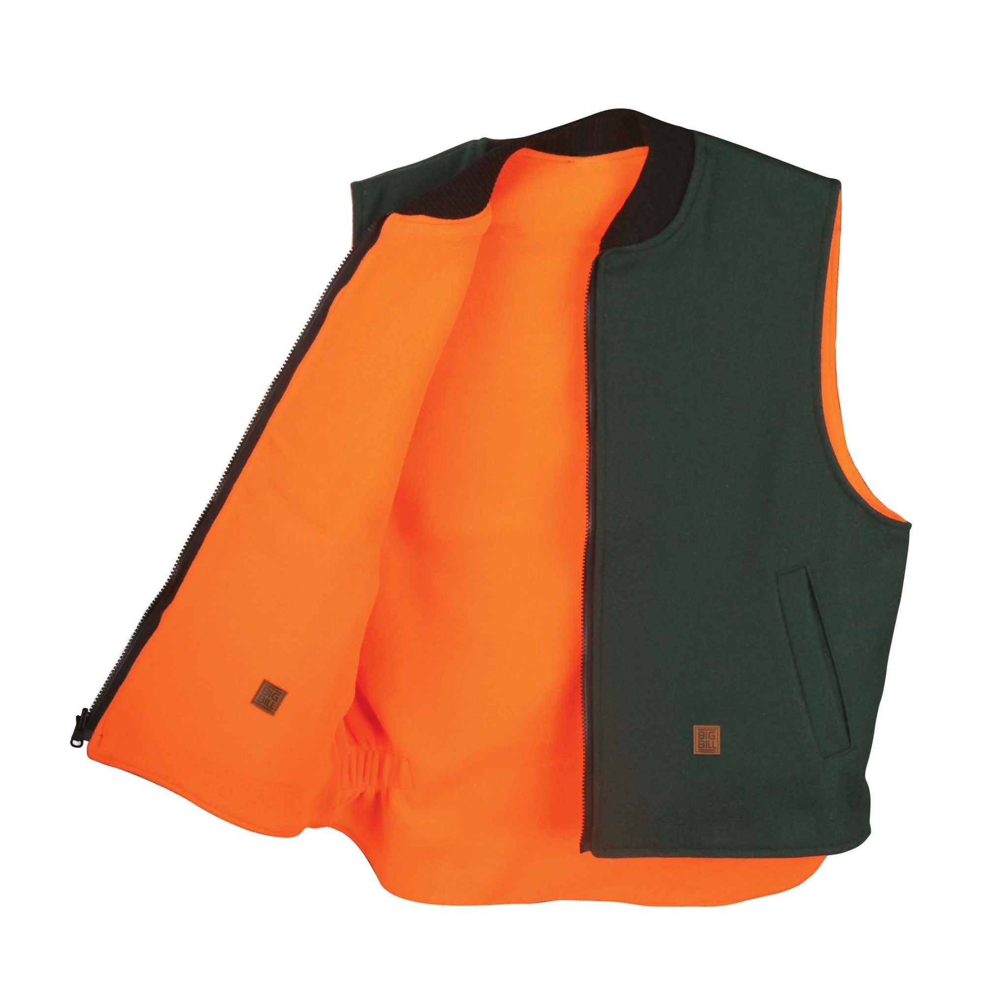 Reversible Wool Vest – Big Bill