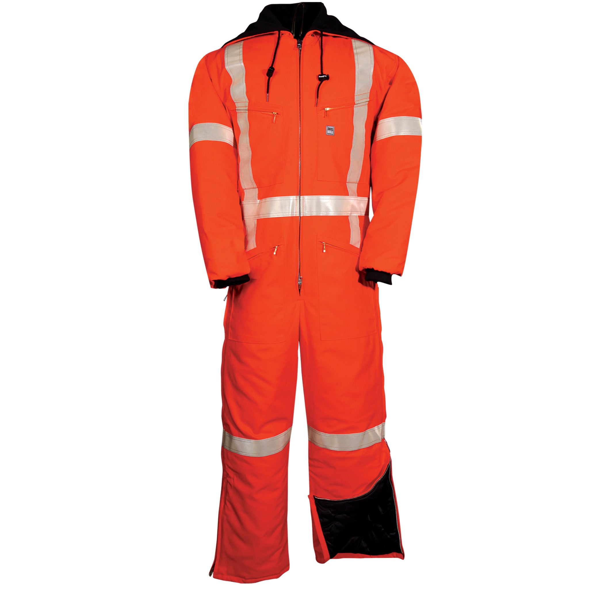 High-Visibility Duck Insulated Coverall – Big Bill