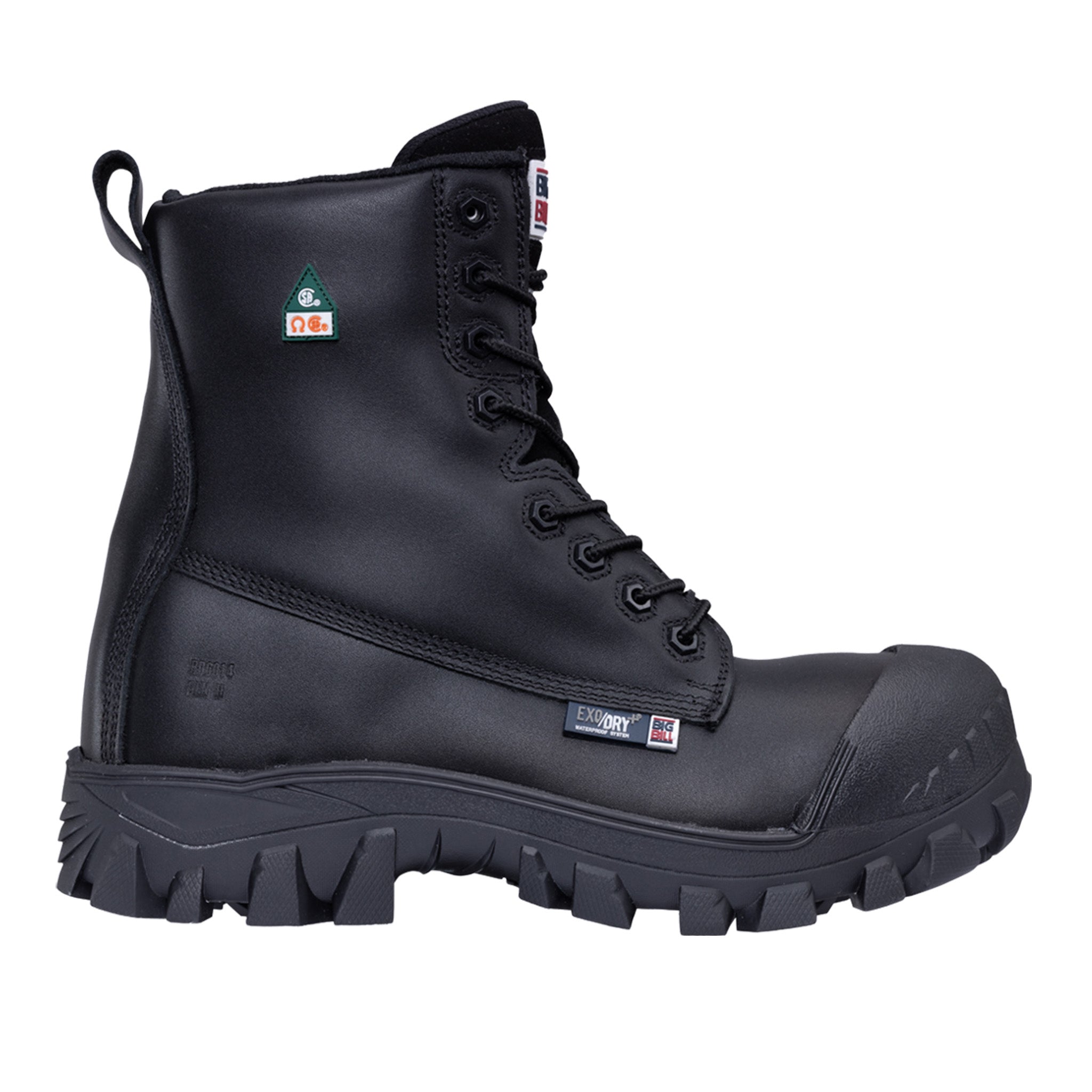 Traction 4X4 Waterproof 8 Metal Free Work Boots – Big Bill