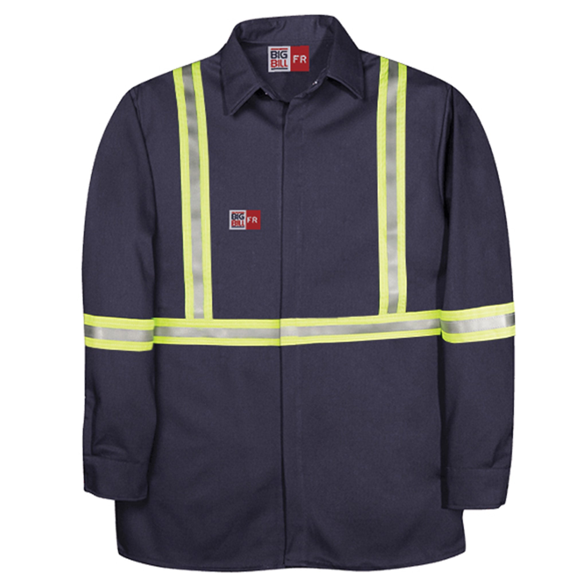 FR Food Processing Shirt with Reflective Tape