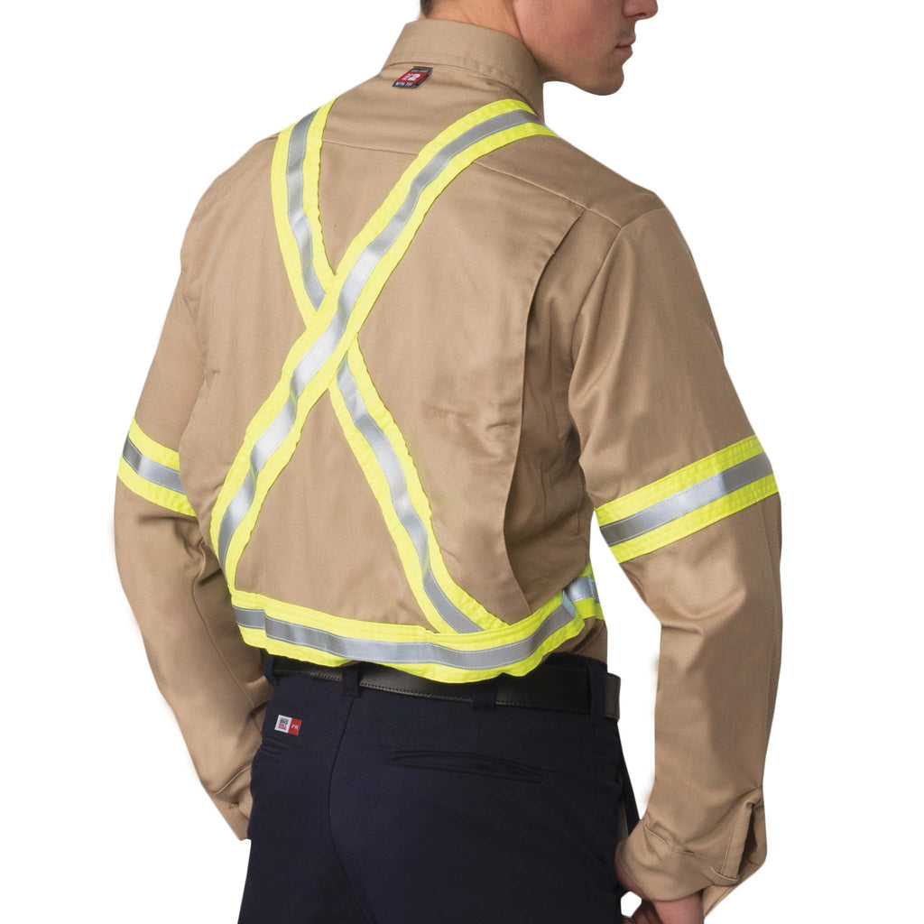 Flashtrap® Ventilated FR Shirt with Reflective Tape