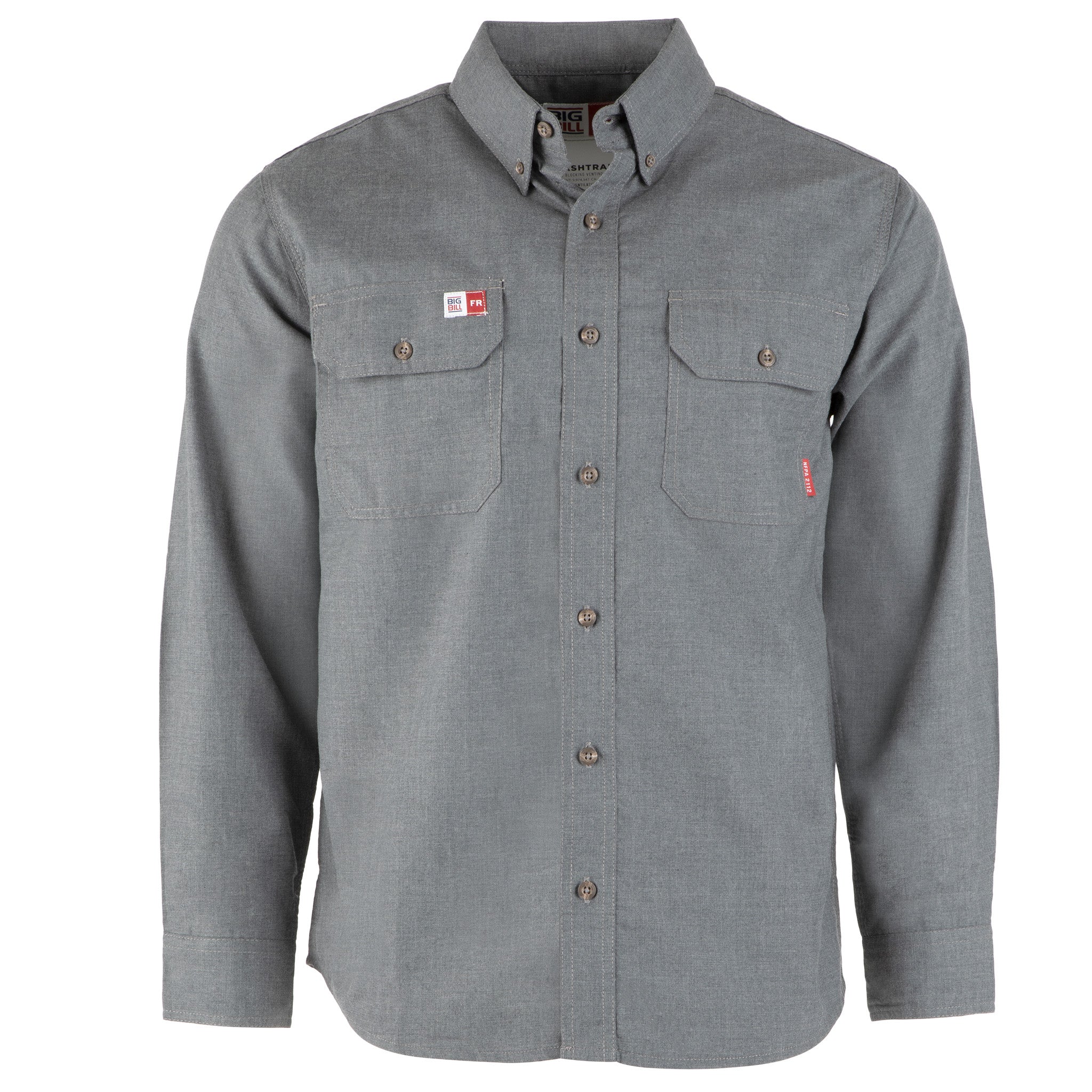 FR PRO Plus Ventilated Flashtrap Button-Down Shirt – Big Bill FR PRO Plus Ventilated Flashtrap Button-Down Shirt – Big Bill