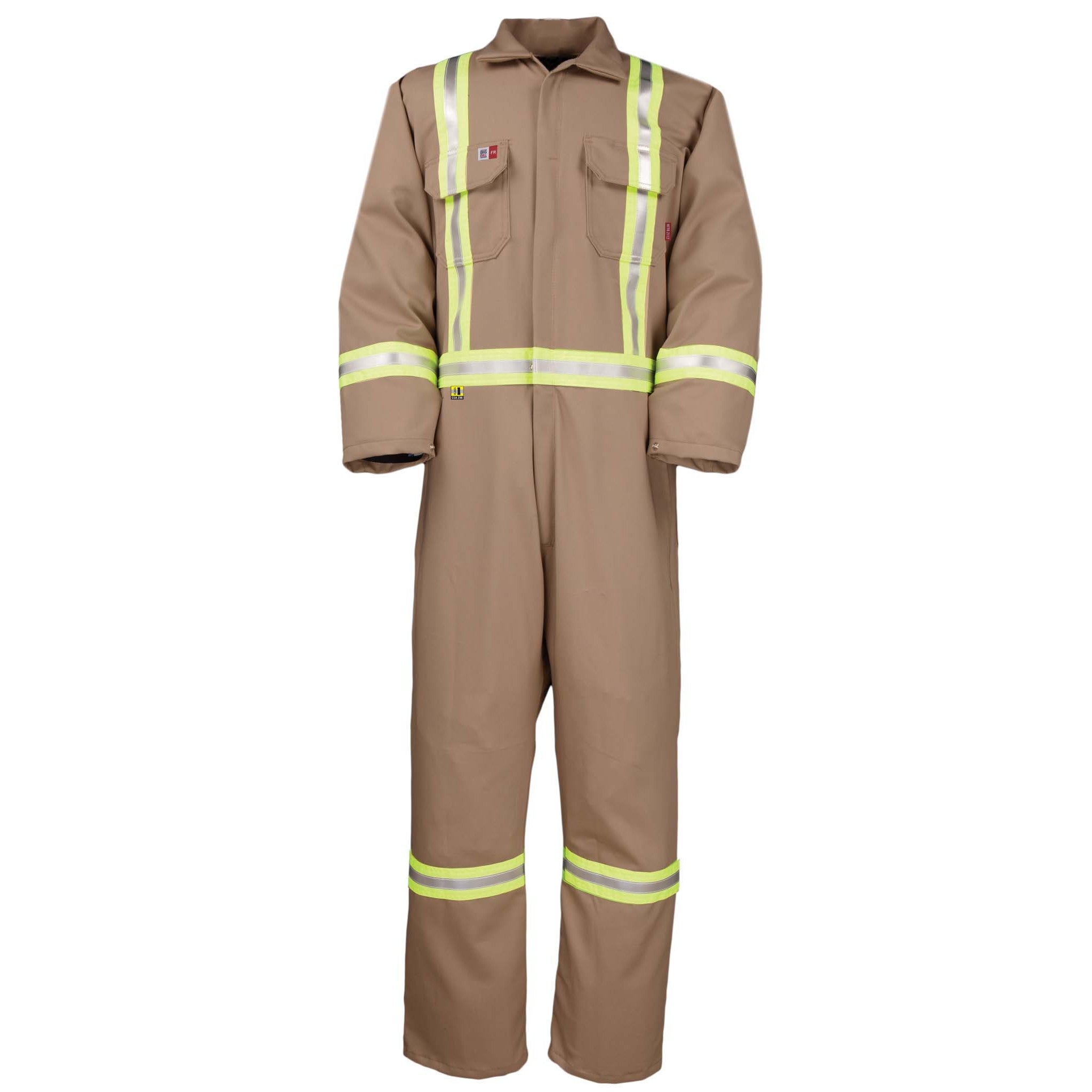 Flashtrap® FR Ventilated Coverall with Reflective Tape