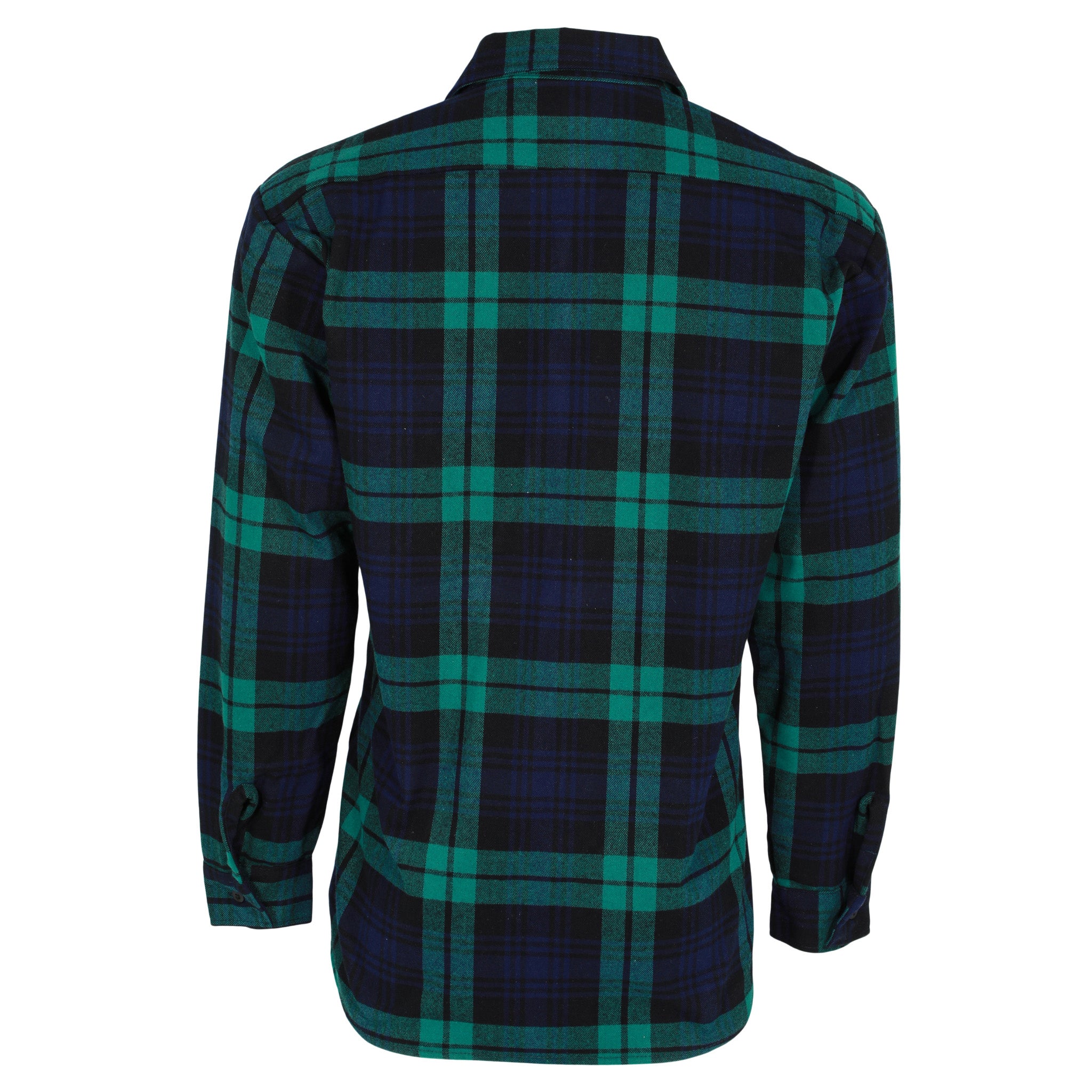 Long-Sleeve Premium Flannel Shirt with Half-Zip