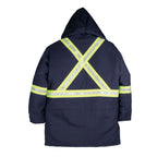 Premium Duck Parka with Reflective Tape