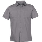 Lightweight Poplin Short-Sleeve Industrial Work Shirt