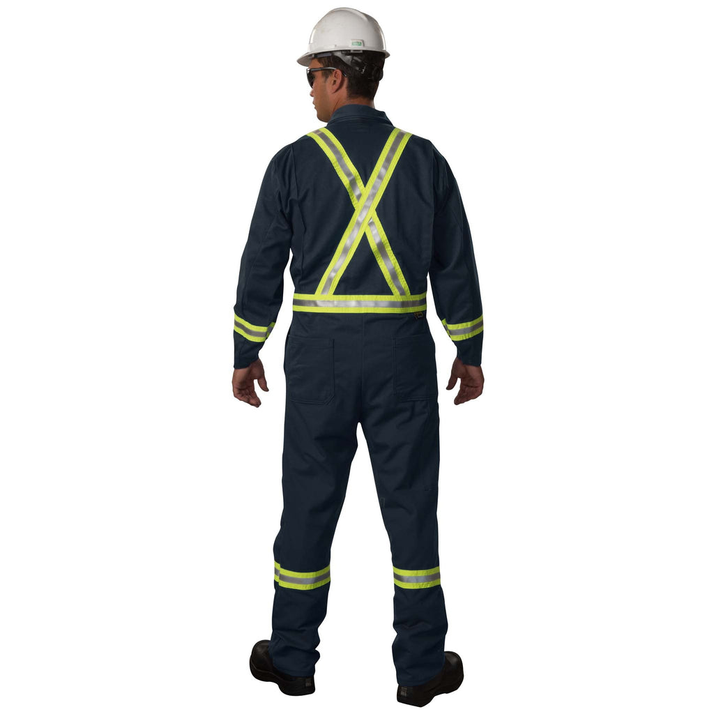 FR Work Coverall with Reflective Material