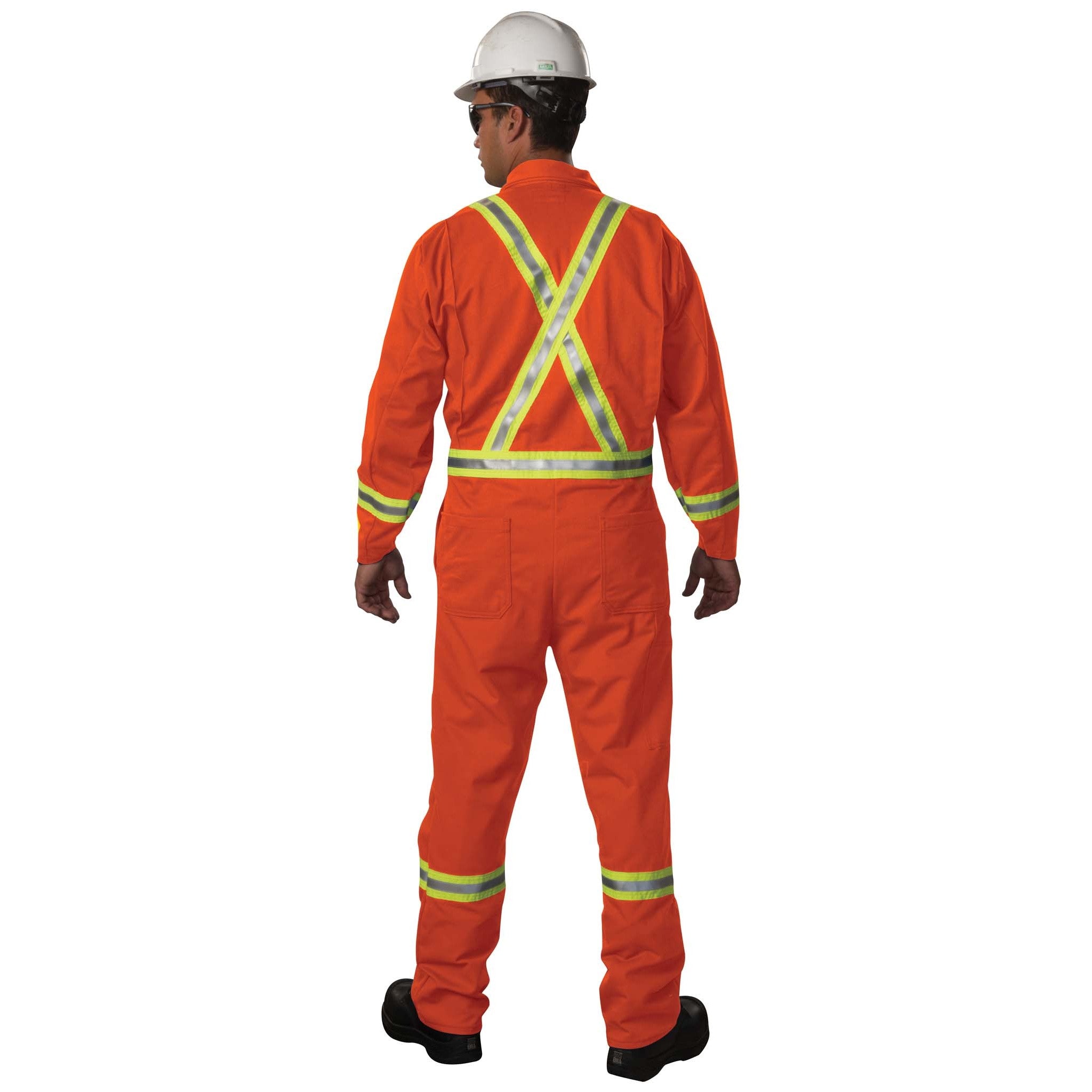 FR Work Coverall with Reflective Material