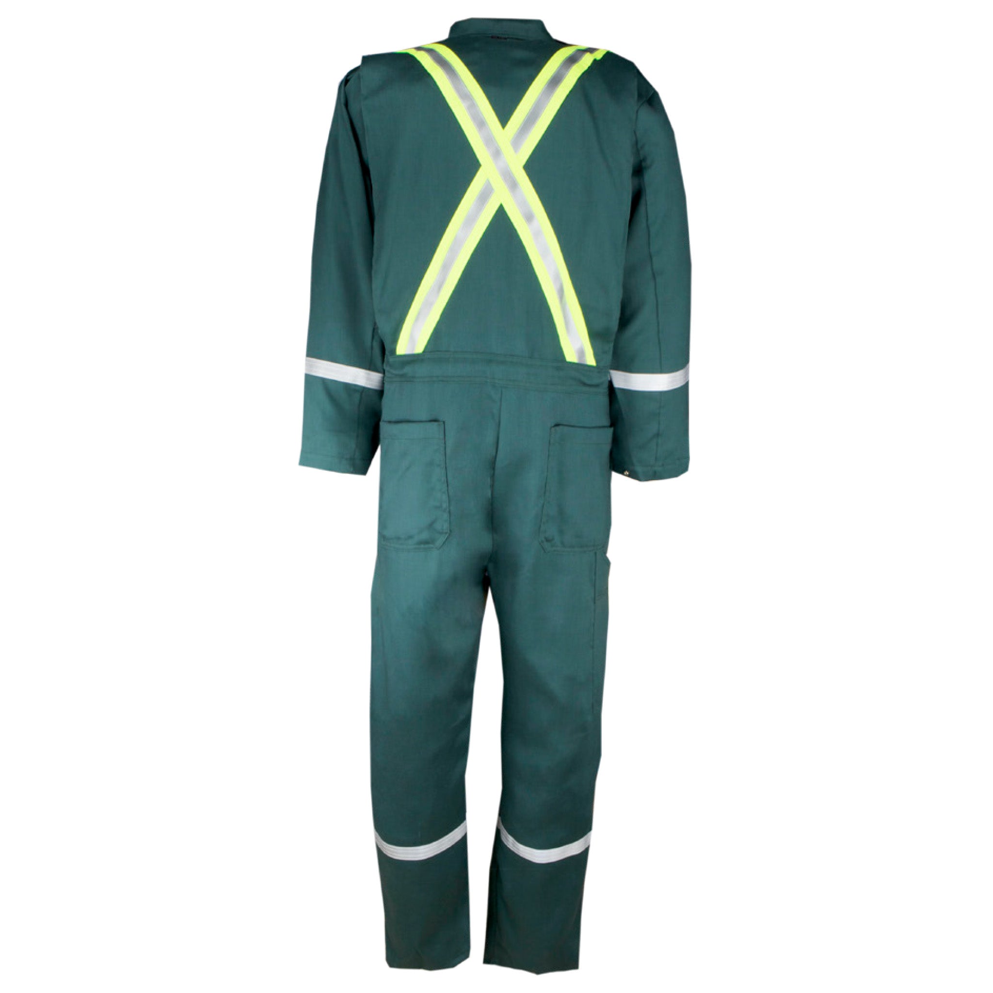 FR Unlined Work Coverall with Reflective Tape – Big Bill