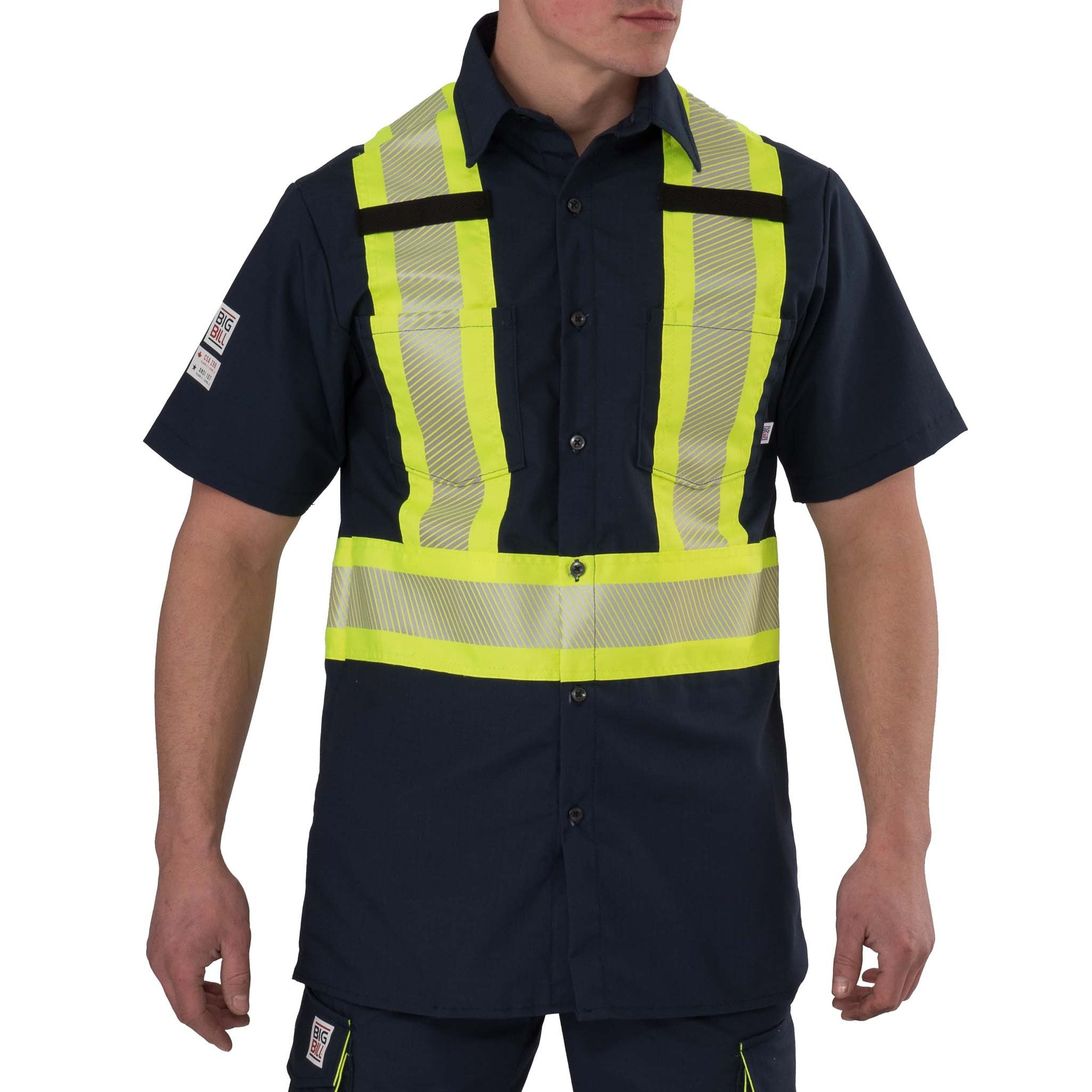 High Visibility Short-Sleeve Ripstop Shirt