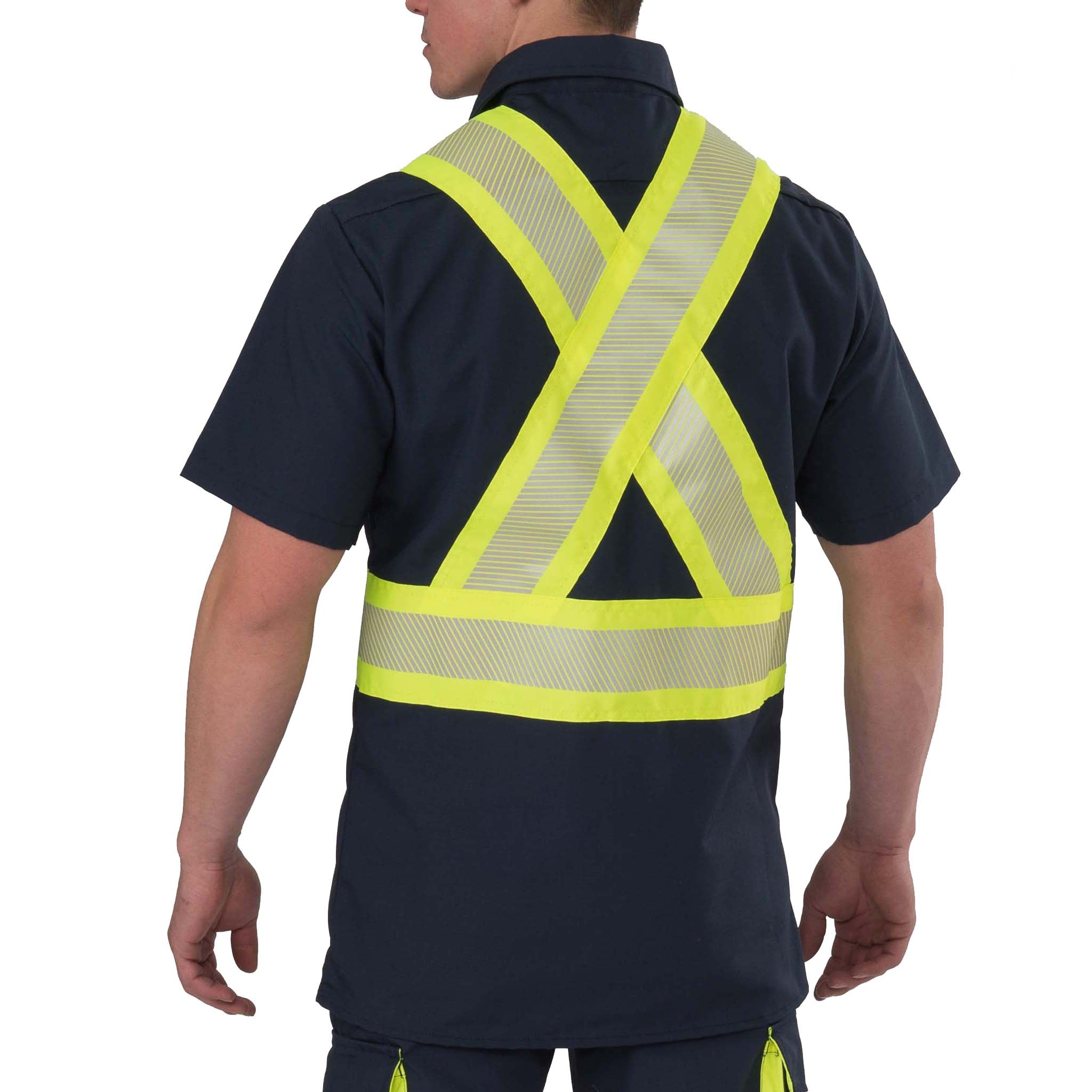 High Visibility Short-Sleeve Ripstop Shirt