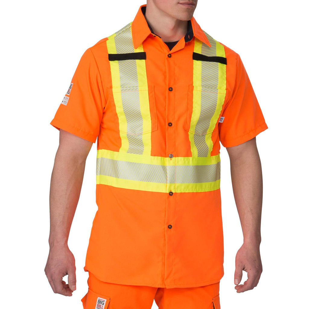 High Visibility Short-Sleeve Ripstop Shirt