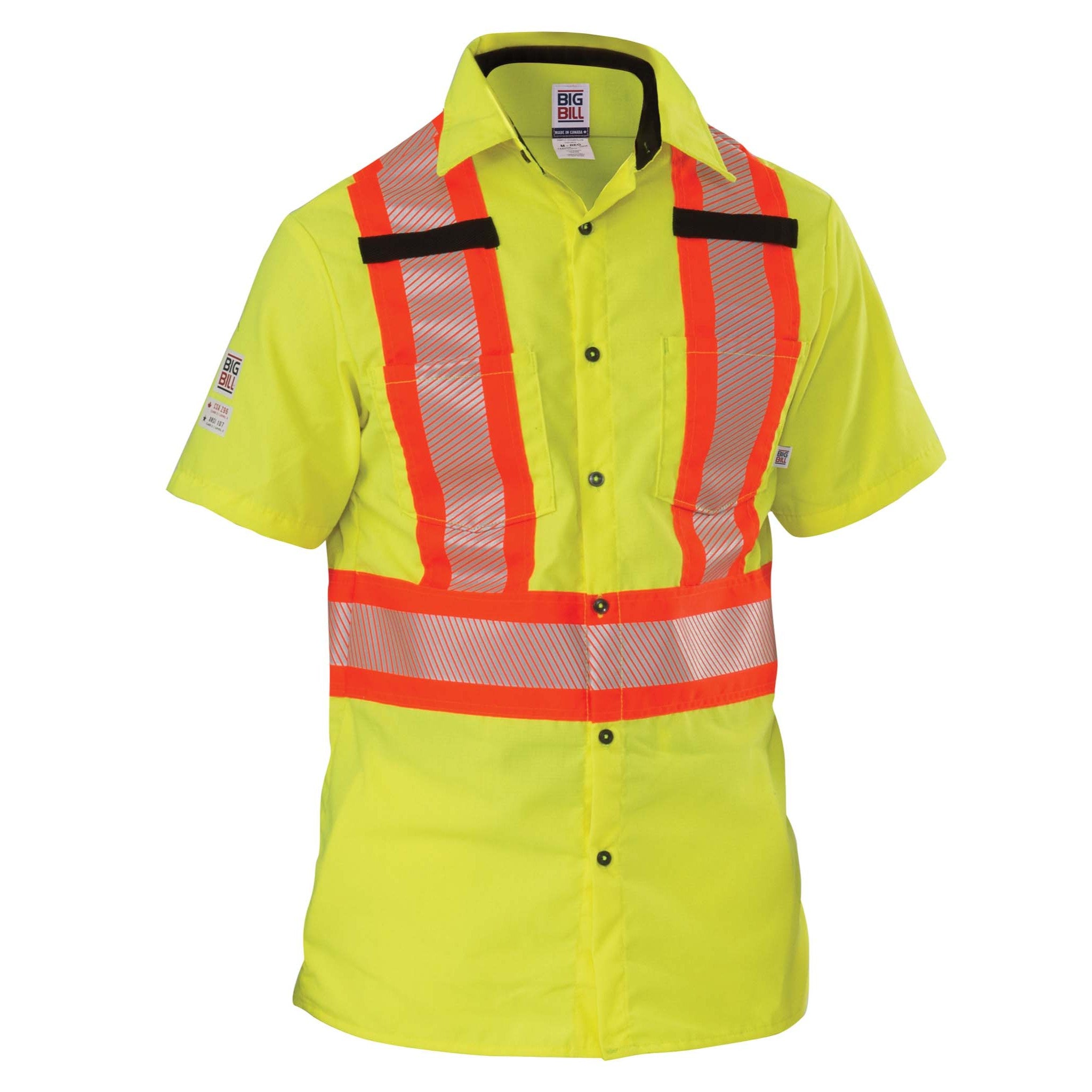 High Visibility Short-Sleeve Ripstop Shirt