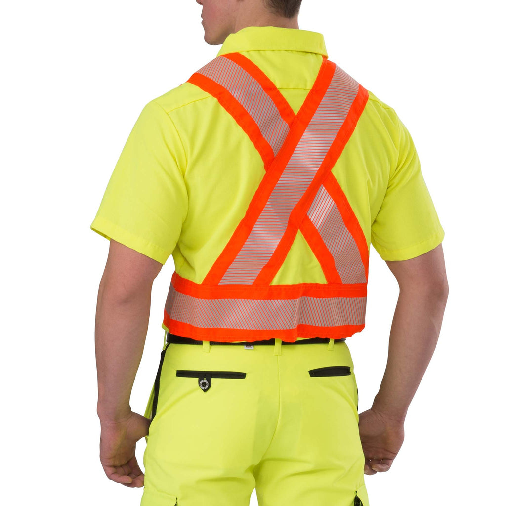 High Visibility Short-Sleeve Ripstop Shirt