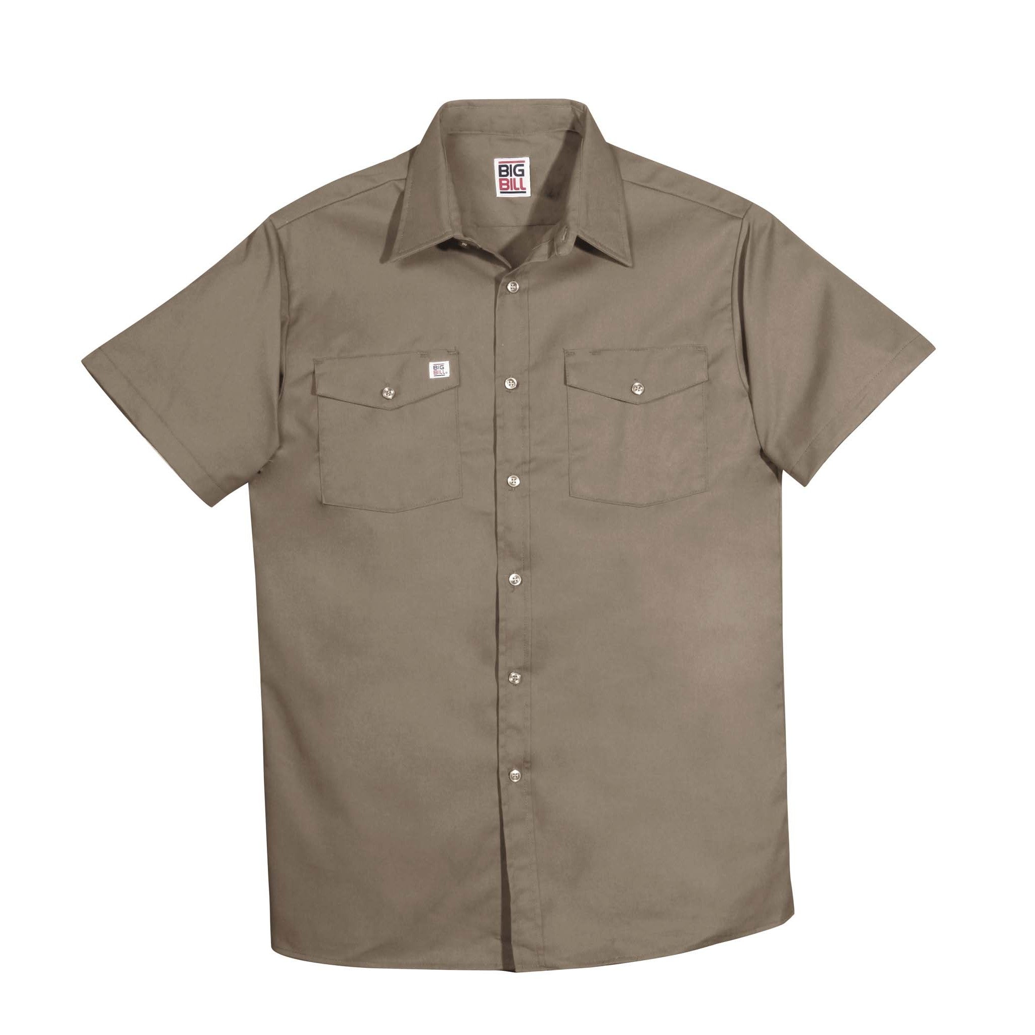 Premium Short-Sleeve Work Shirt – Big Bill