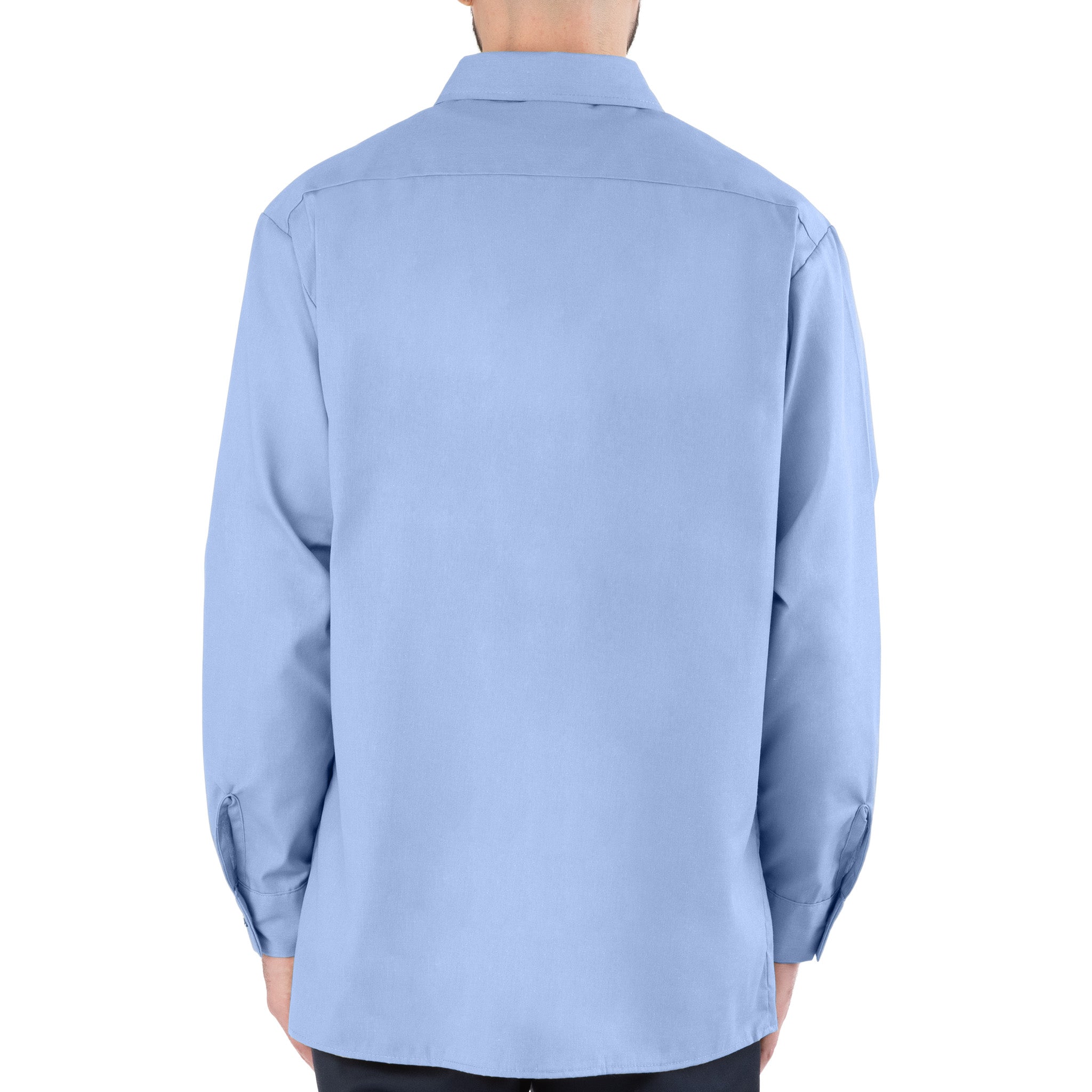 Poplin Long-Sleeve Industrial Work Shirt
