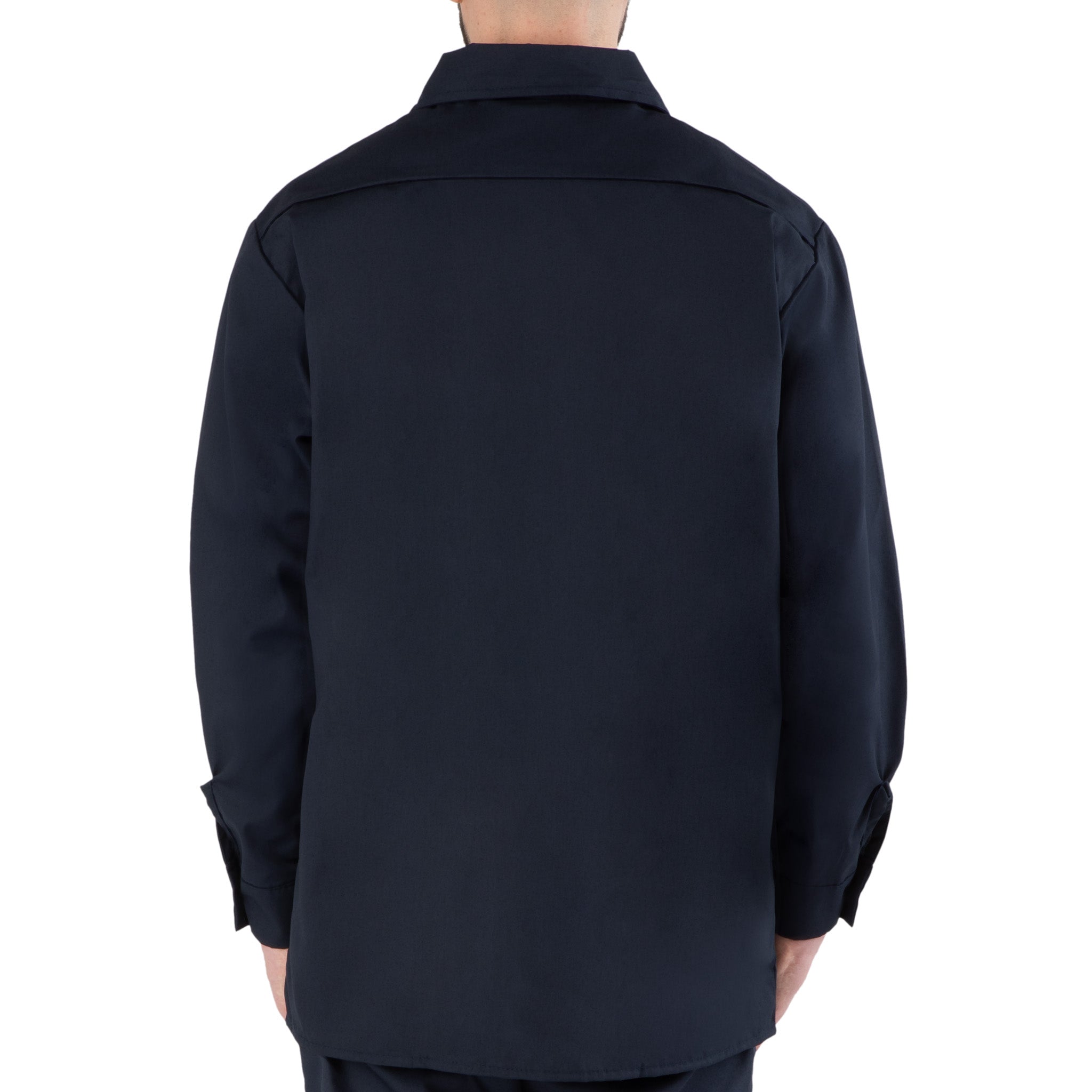 Poplin Long-Sleeve Industrial Work Shirt