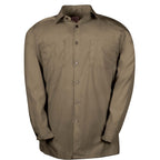 Poplin Long-Sleeve Industrial Work Shirt