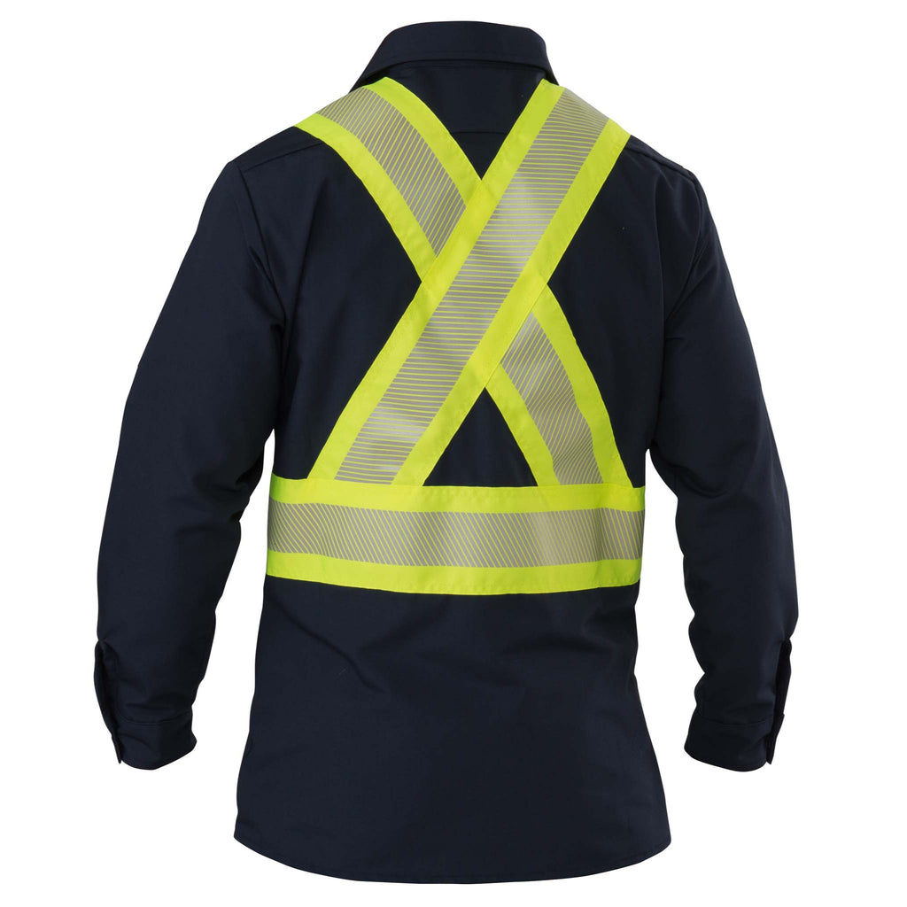 High Visibility Long-Sleeve Ripstop Shirt