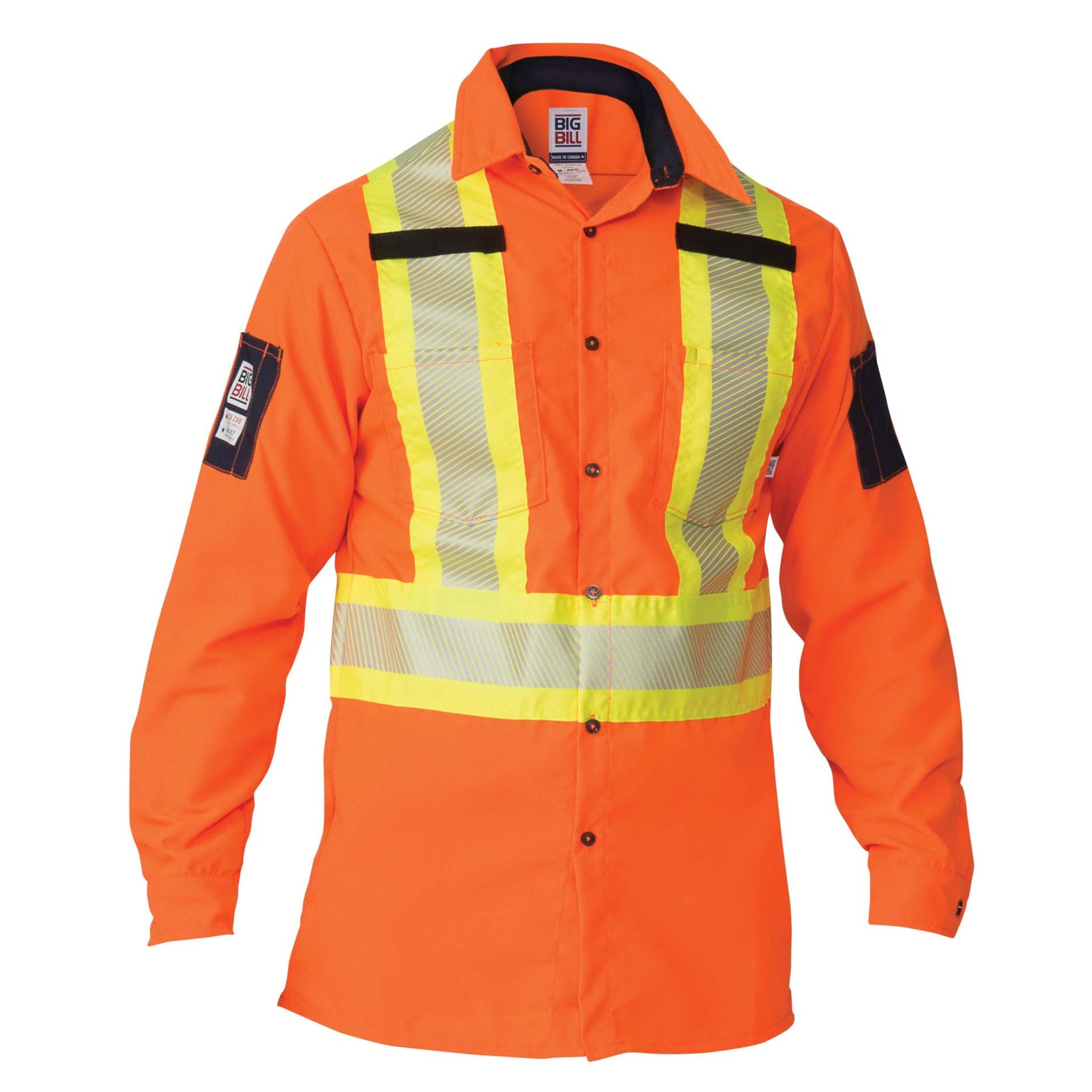 High Visibility Long-Sleeve Ripstop Shirt