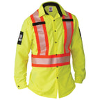 High Visibility Long-Sleeve Ripstop Shirt