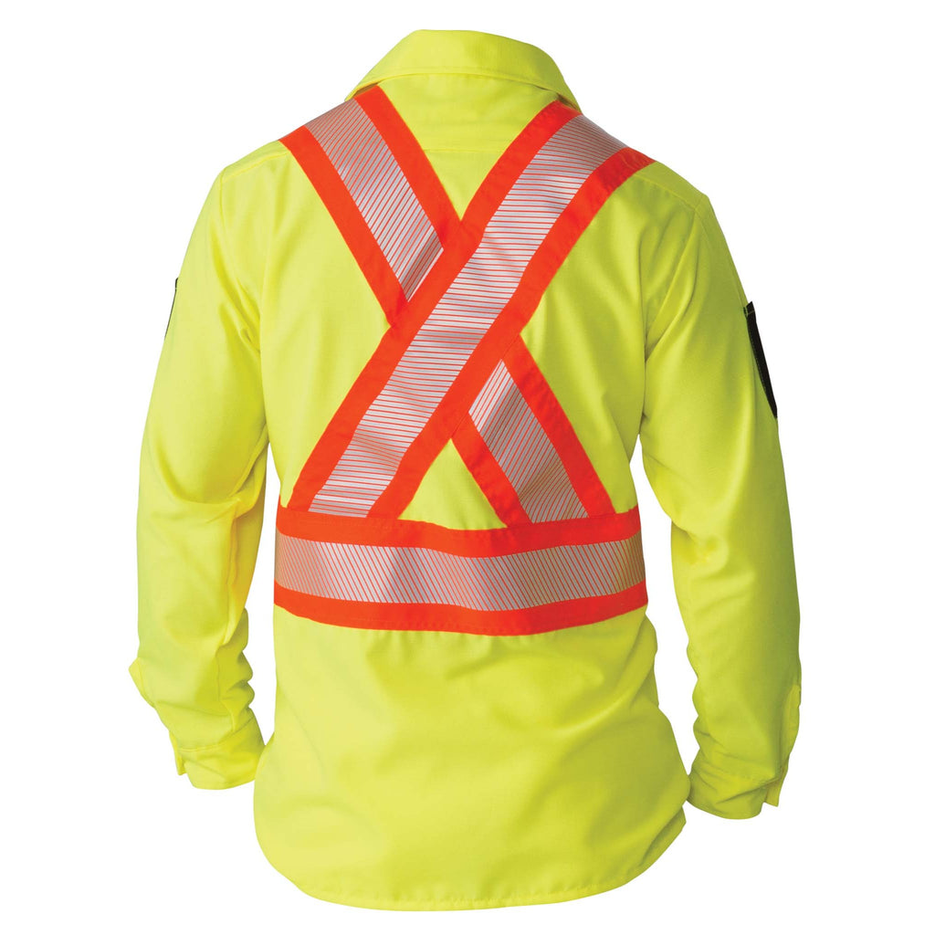 High Visibility Long-Sleeve Ripstop Shirt