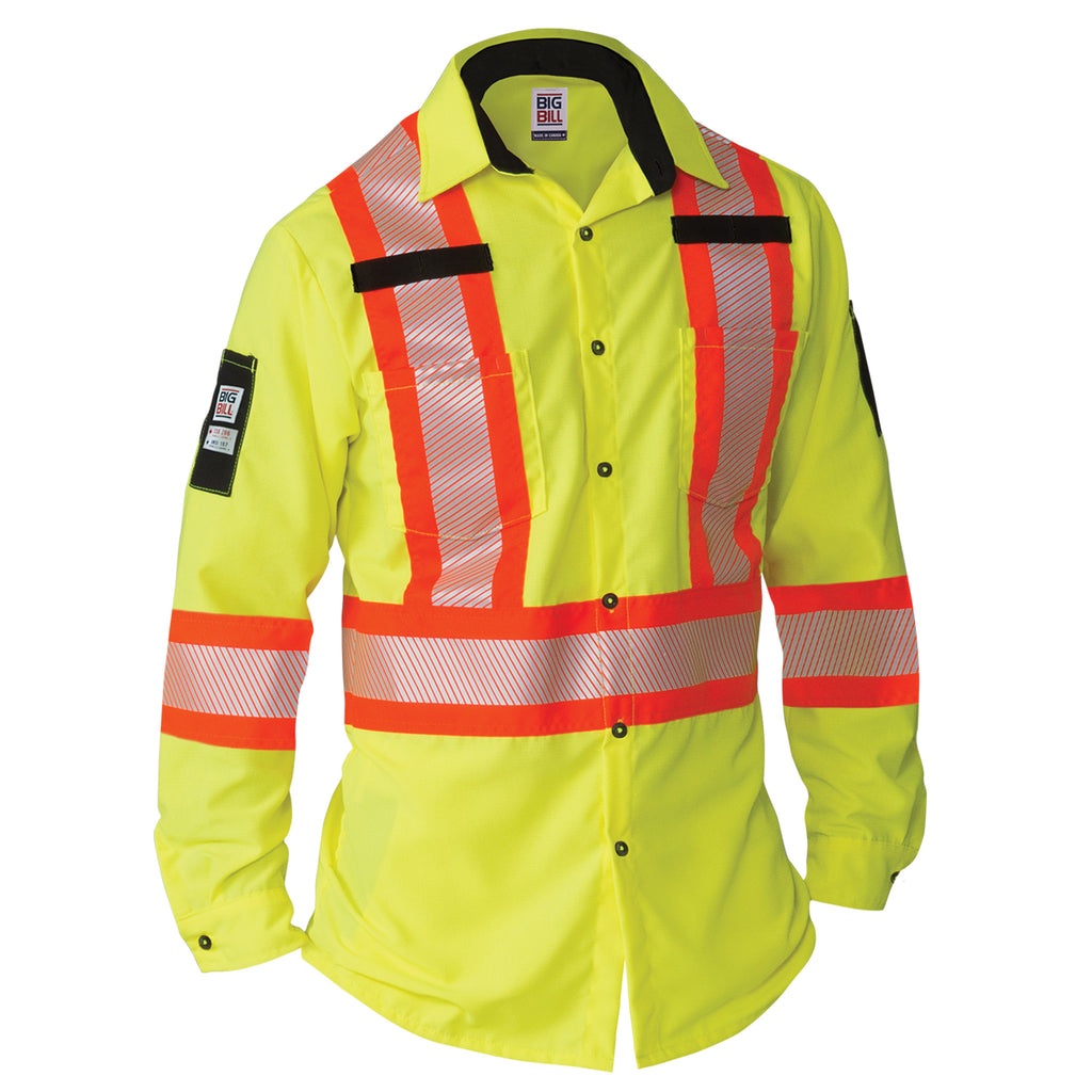 Button Down High Visibility Ripstop Shirt