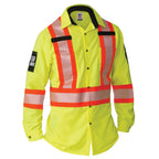 Button Down High Visibility Ripstop Shirt