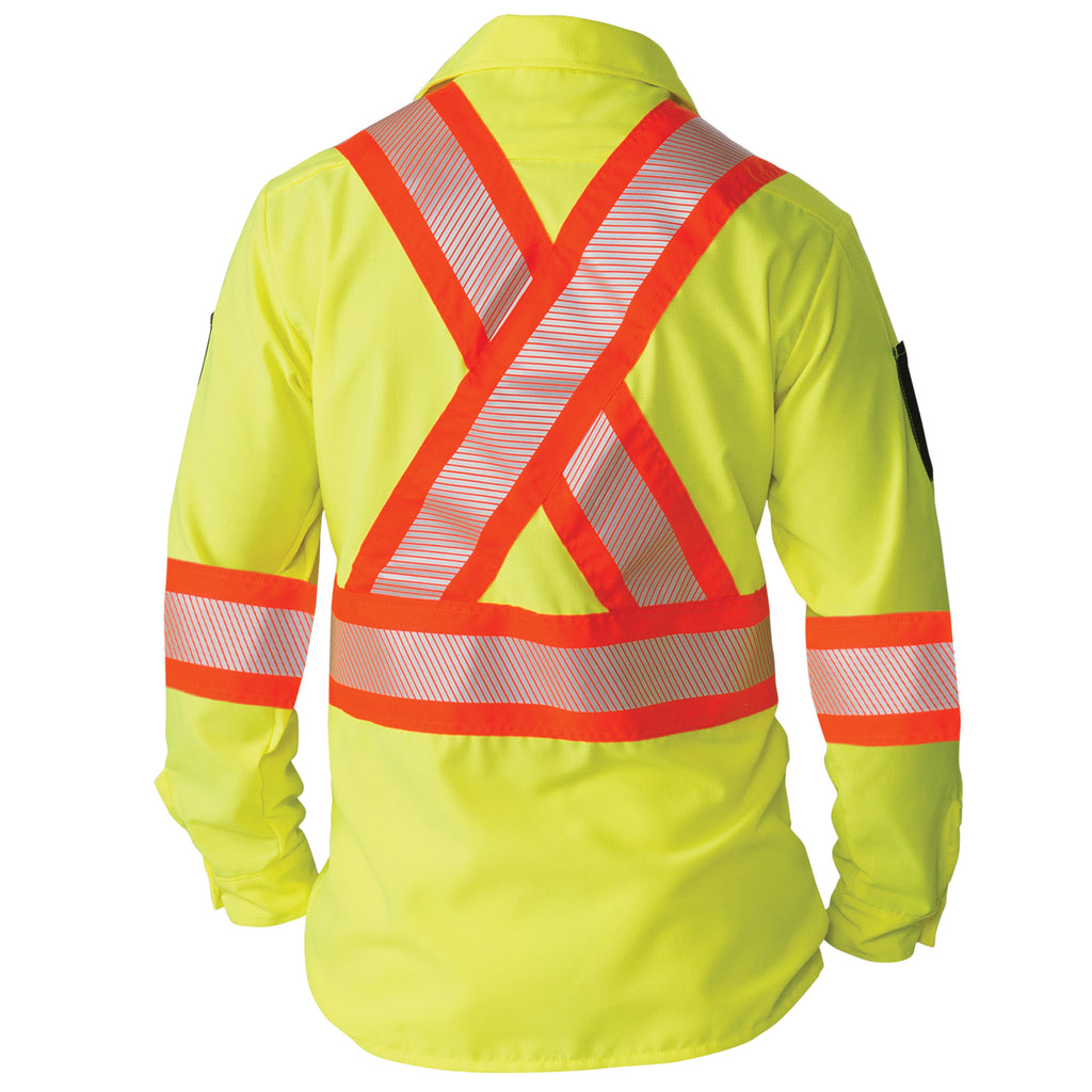 Button Down High Visibility Ripstop Shirt