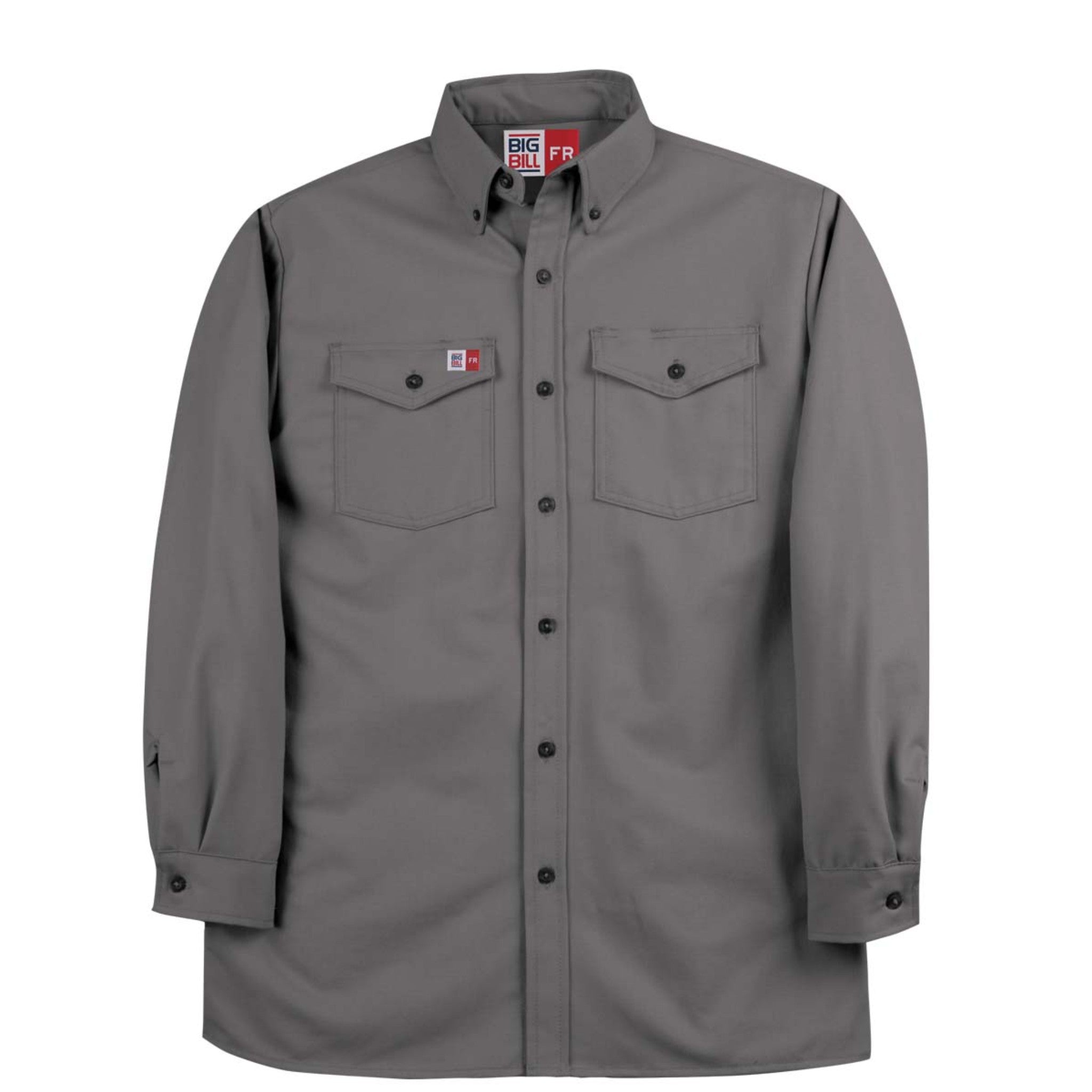 FR Button-Down Industrial Work Shirt