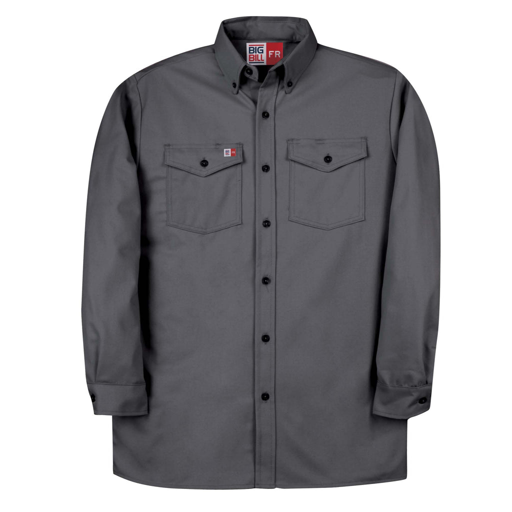 FR Button-Down Industrial Work Shirt
