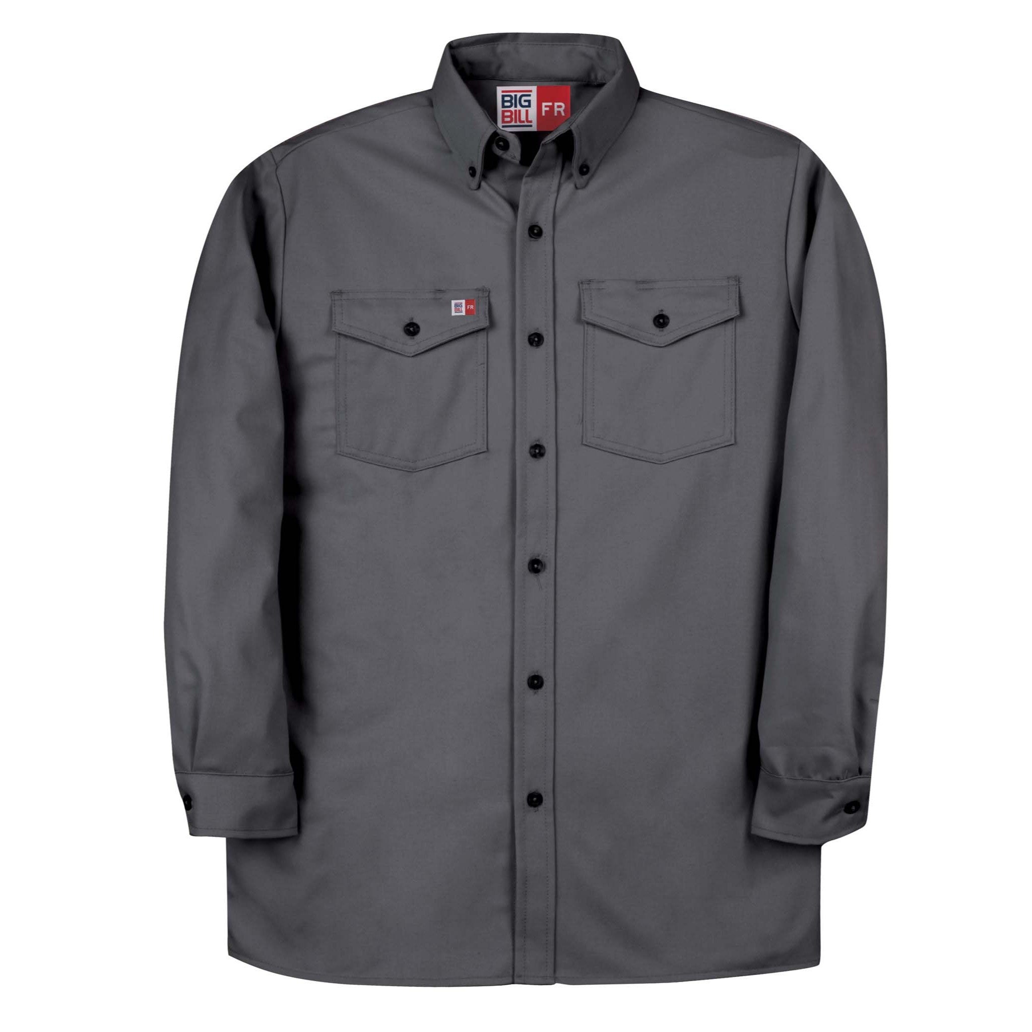 FR Button-Down Industrial Work Shirt