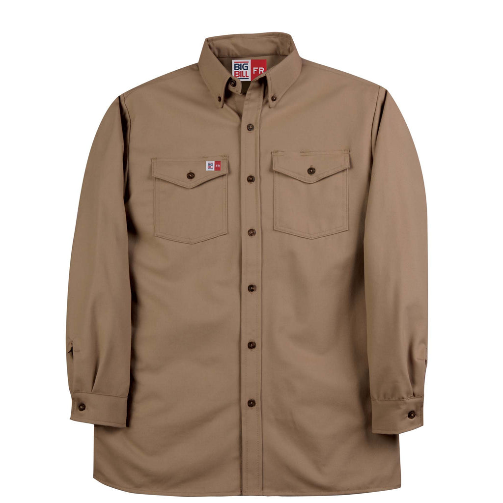 FR Button-Down Industrial Work Shirt