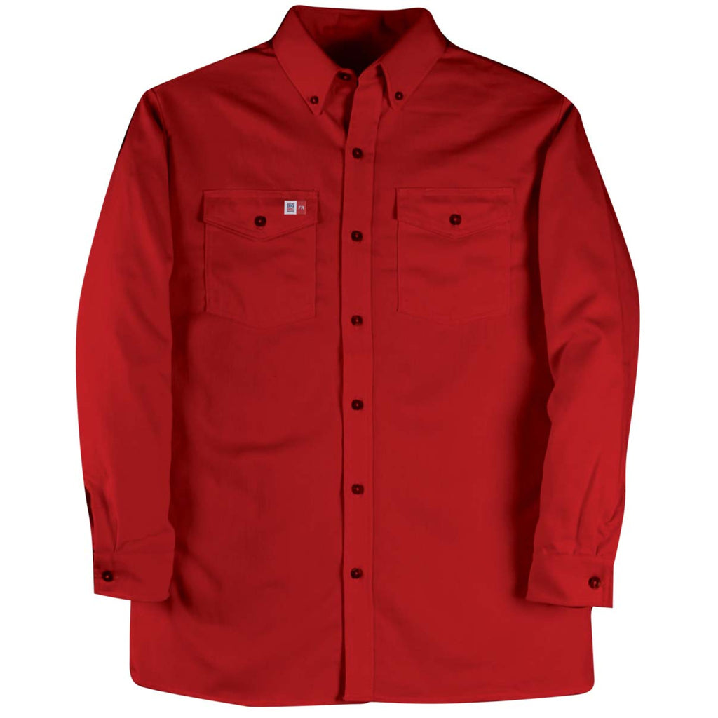 FR Button-Down Industrial Work Shirt