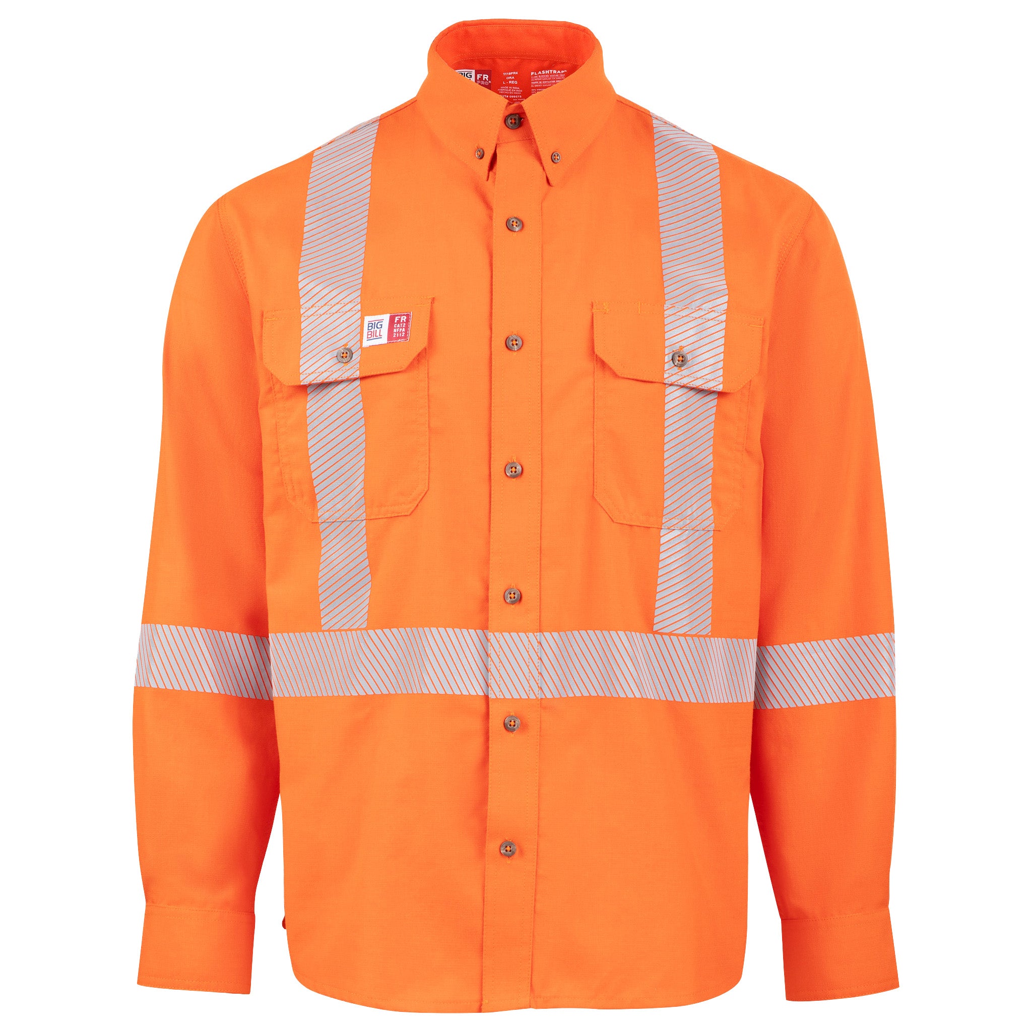 FR PRO® Plus Ultralight High-Visibility Button-Down Shirt