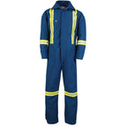 FR Coverall with Adjustable Leg Opening and Reflective Tape