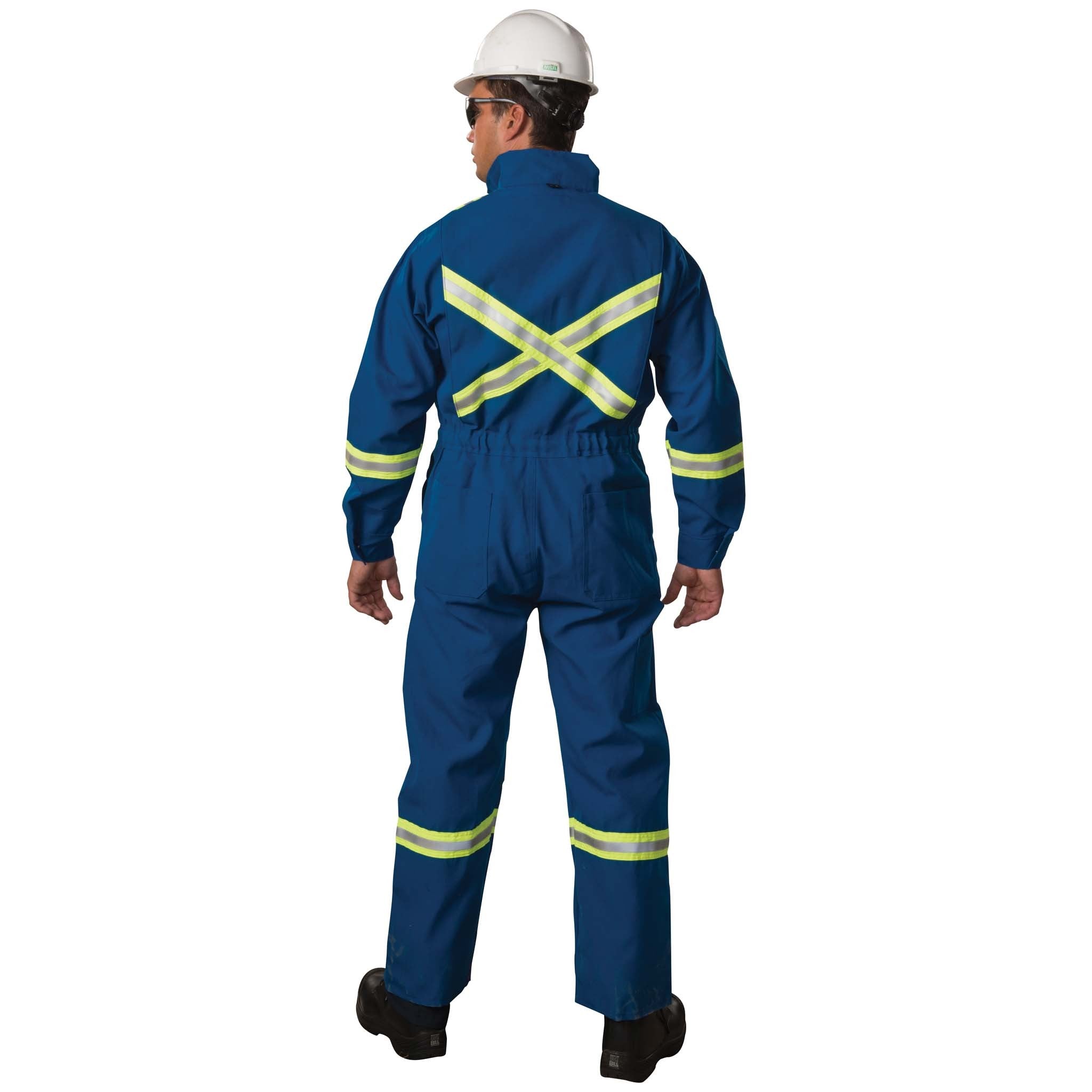 Deluxe FR Coverall 7 oz with Reflective Tape – Big Bill