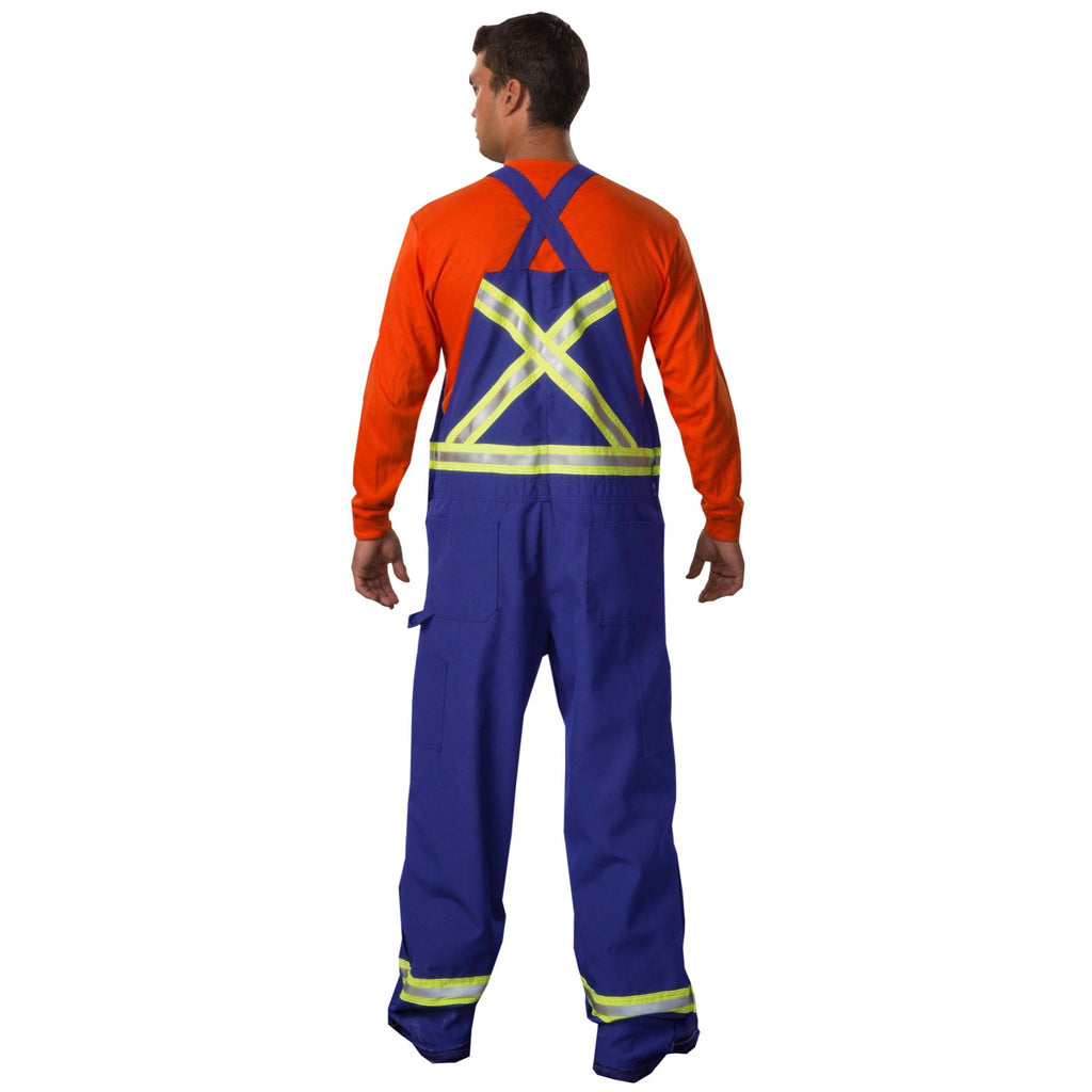 FR Unlined Bib Overall with Reflective Tape