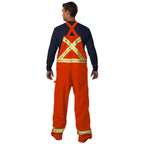FR Unlined Bib Overall with Reflective Tape