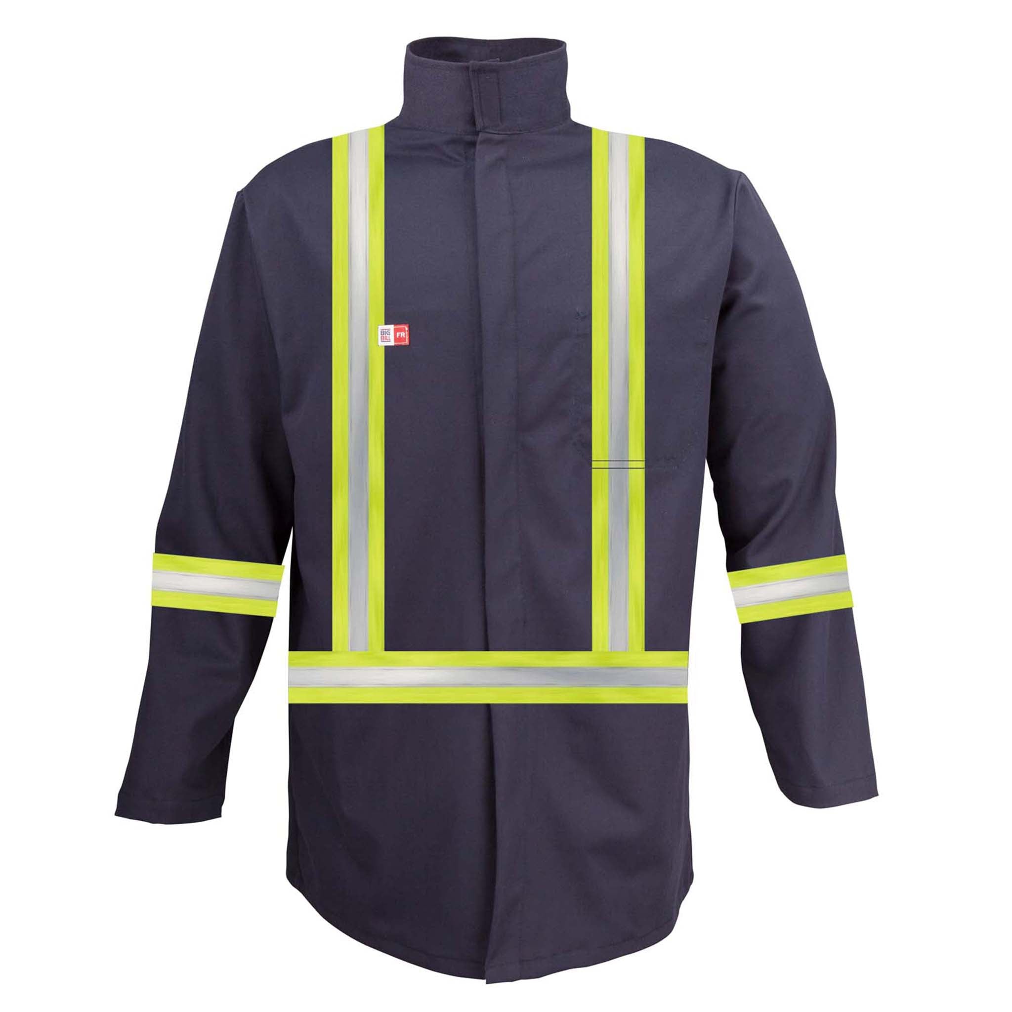 FR Unlined Welder’s Work Coat with Reflective Tape