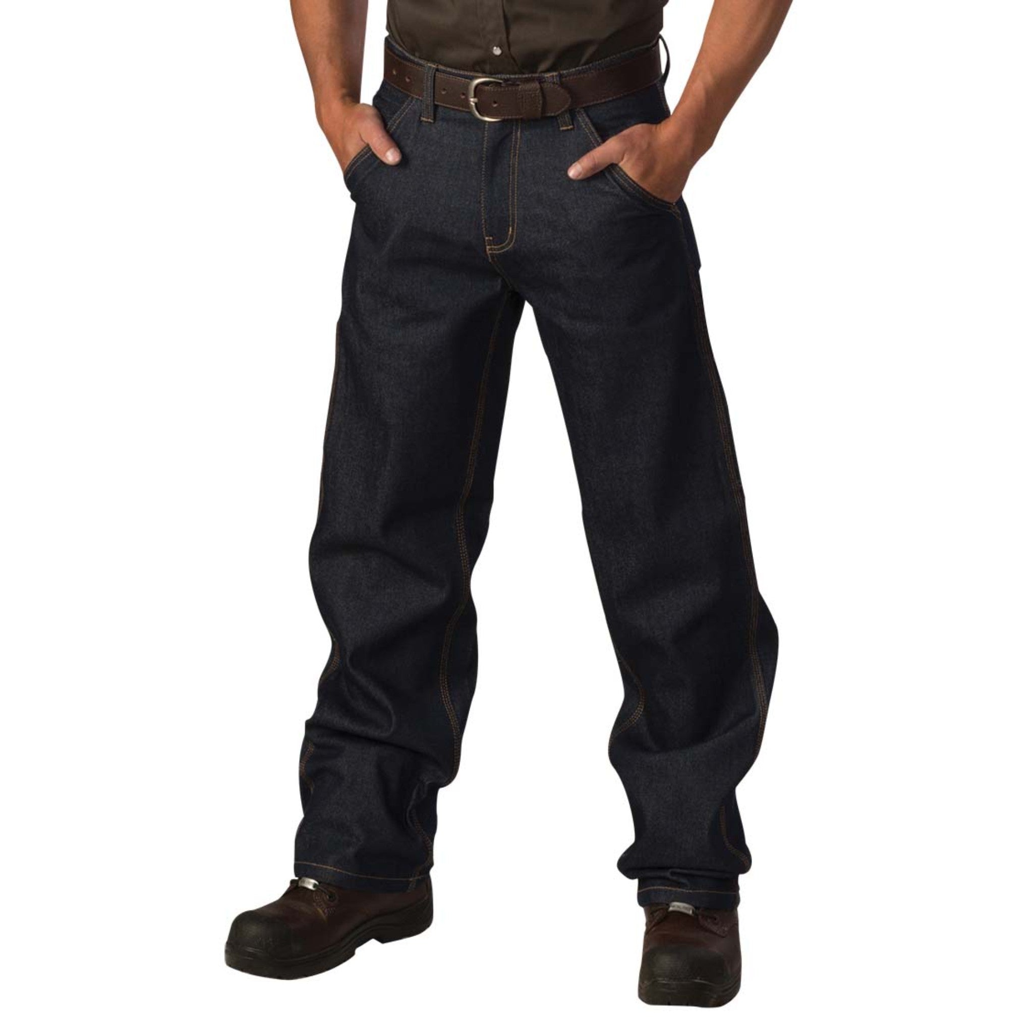 Relaxed Fit Logger Jeans