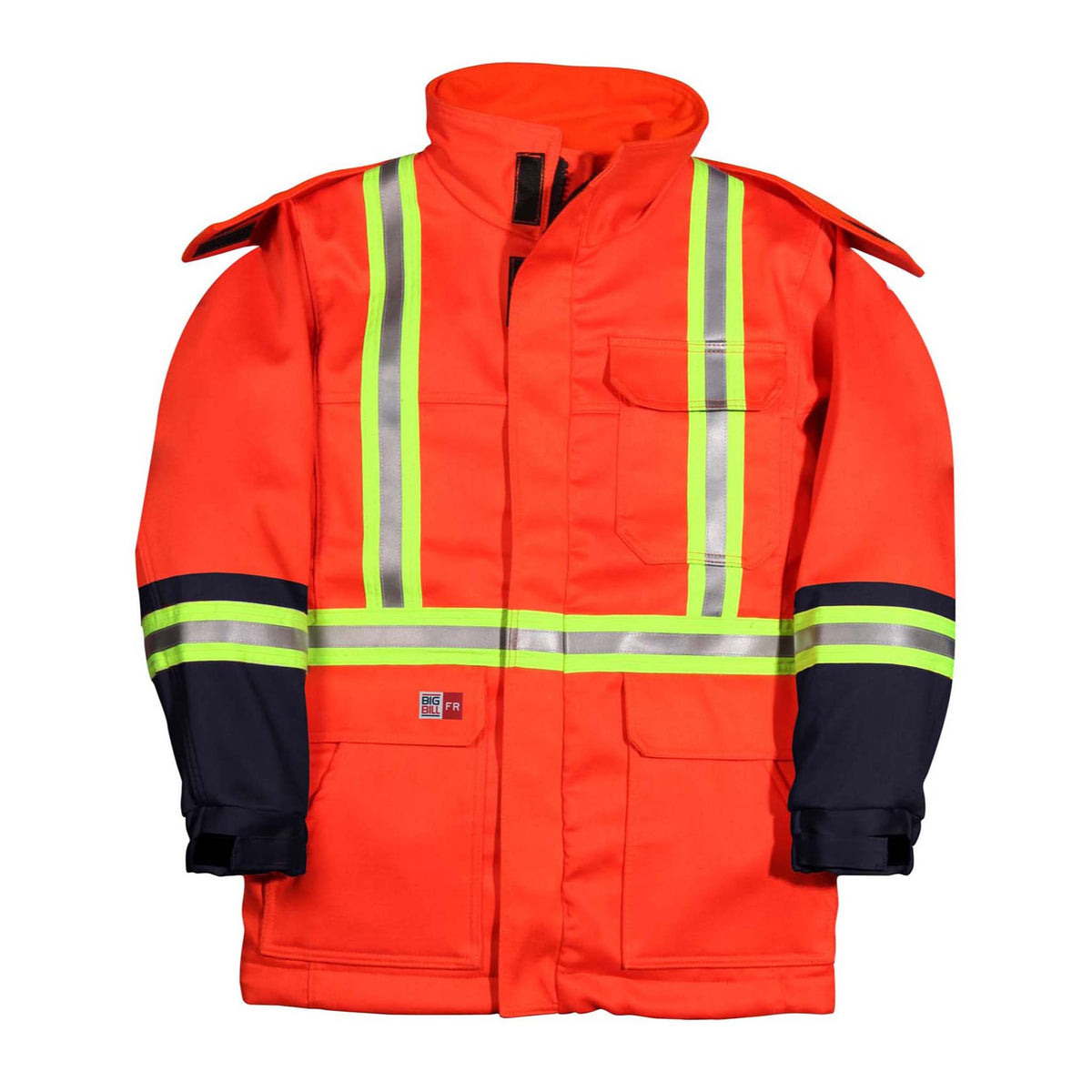 Fr Softshell Jacket FR Softshell Jacket with Reflective Tape – Big Bill