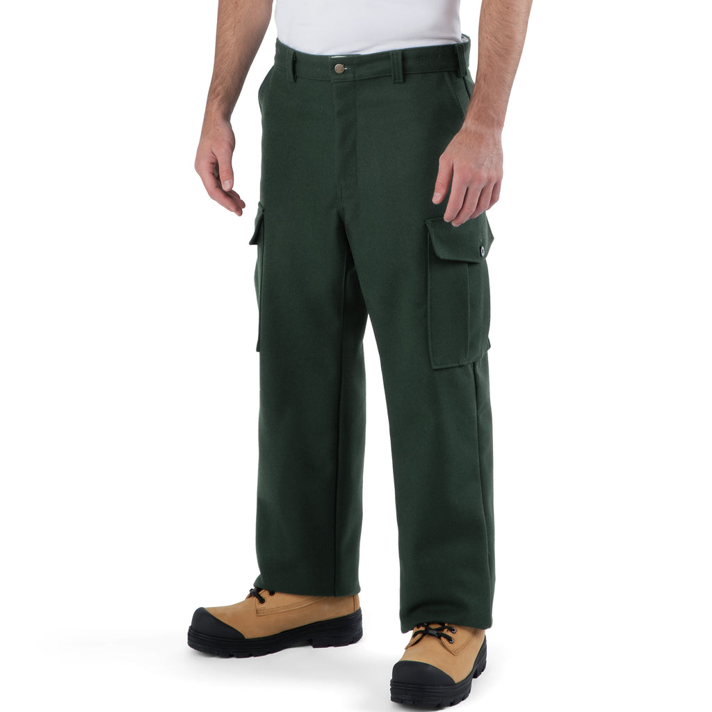 Cargo Wool Blend Pants