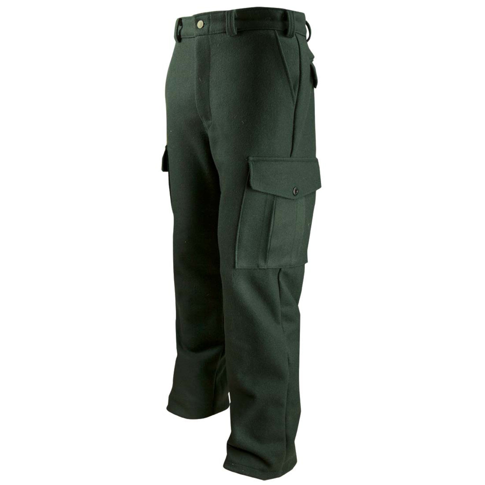 Cargo Wool Blend Pants