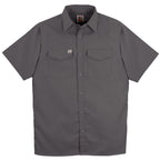 Premium Short-Sleeve Snap Front Work Shirt