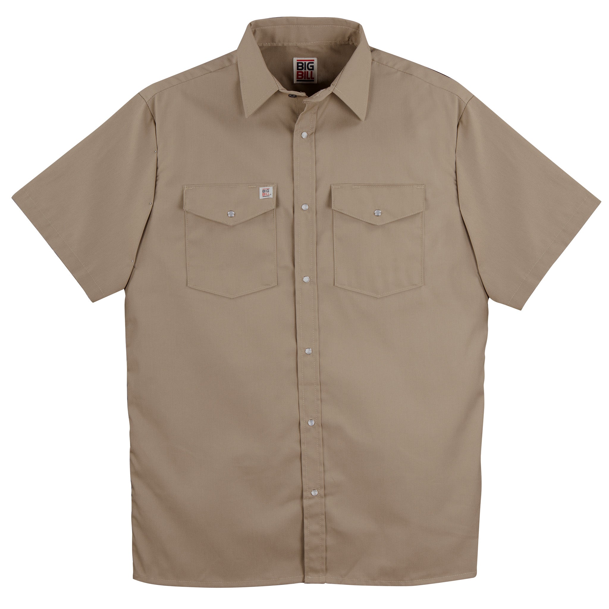 Premium Short-Sleeve Snap Front Work Shirt