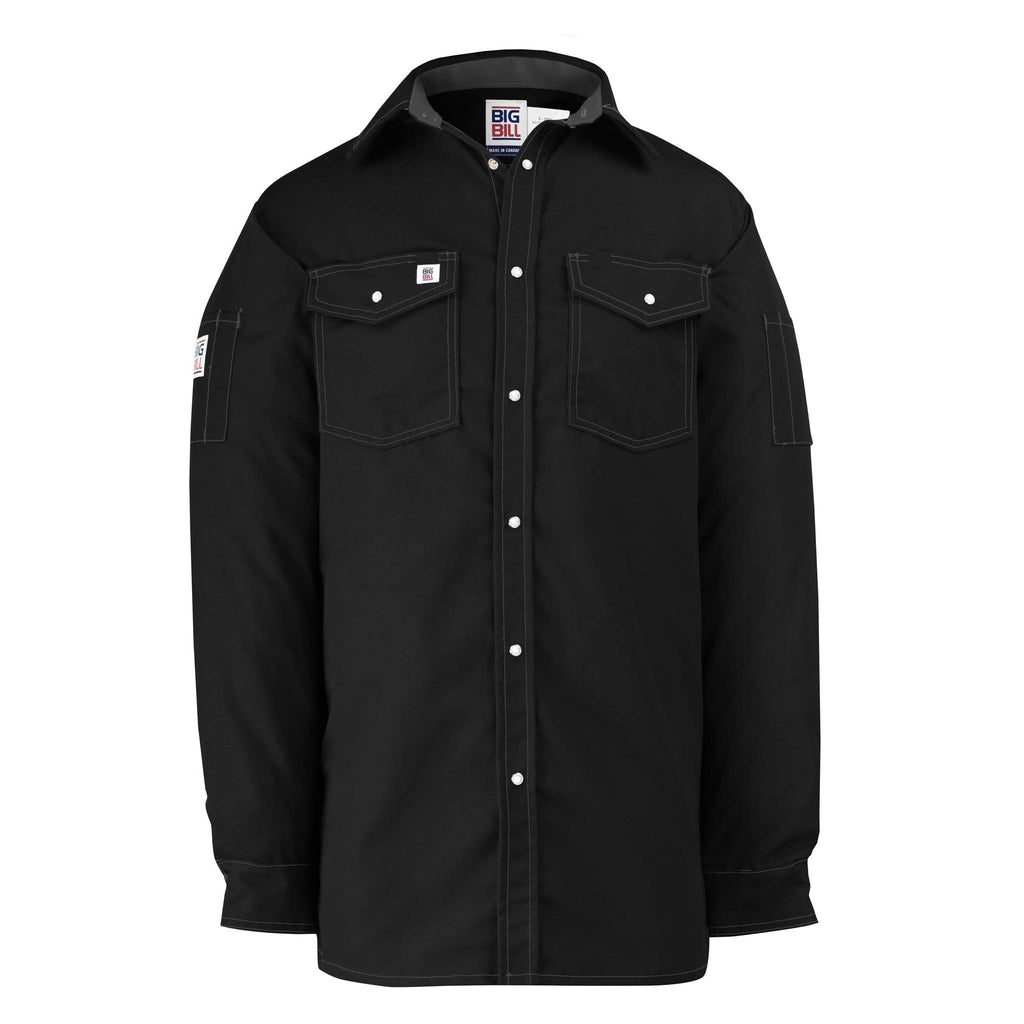 Ripstop Long-Sleeve Snap Front Work Shirt