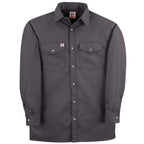 Premium Long-Sleeve Snap Front Work Shirt
