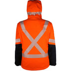 Waterproof FR Rain Jacket with Reflective Tape